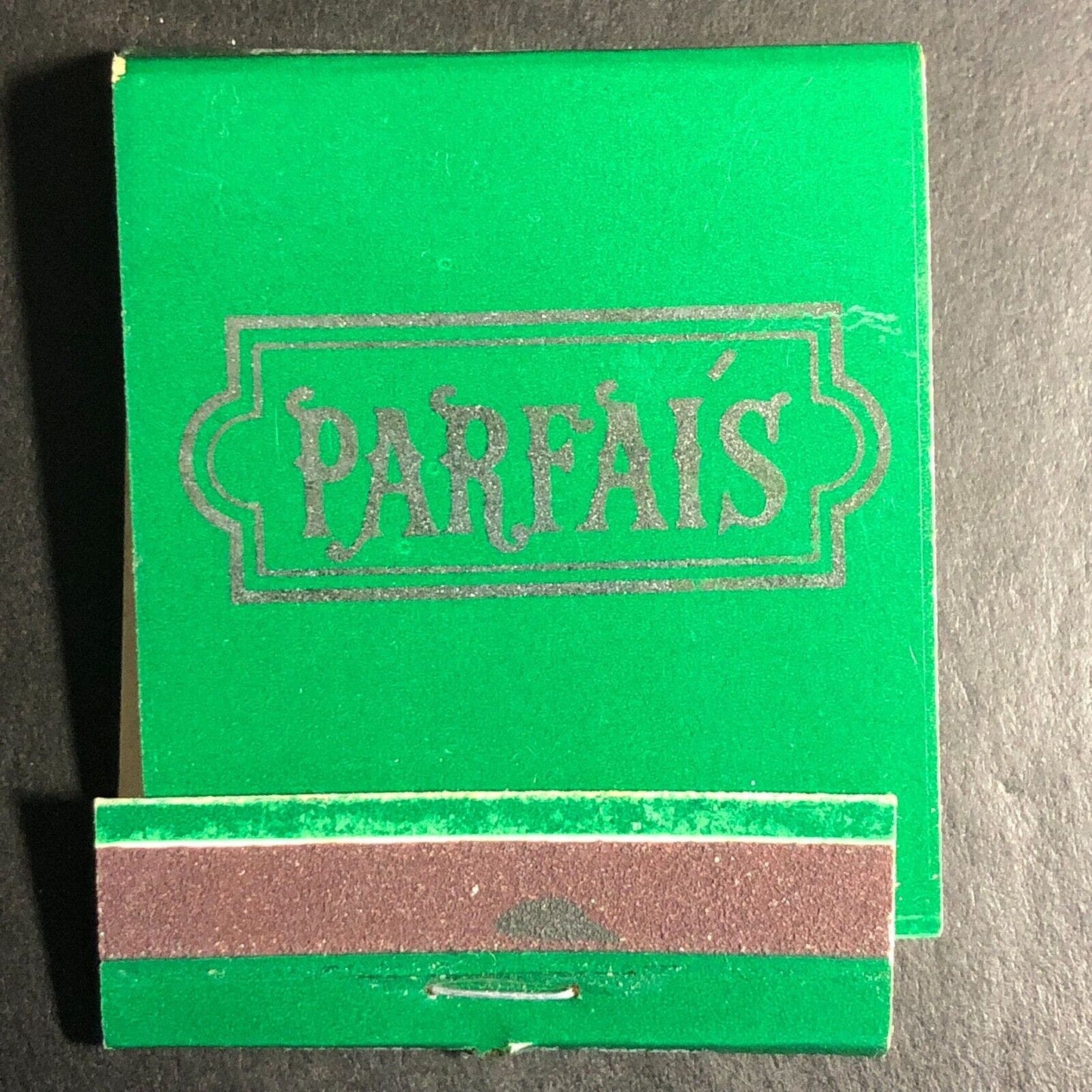 Parfais Restaurant Morton Grove, IL Full Matchbook c1968-73