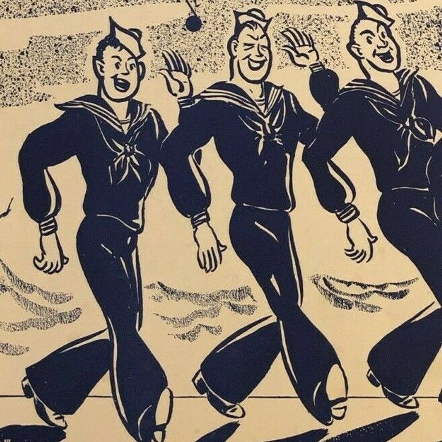 Vintage 1940's Sheet Music "Bell Bottom Trousers" Moe Jaffe