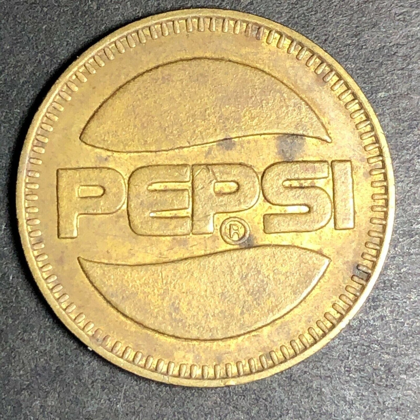 25mm Vintage Pepsi "Metro Midway" Brass Token