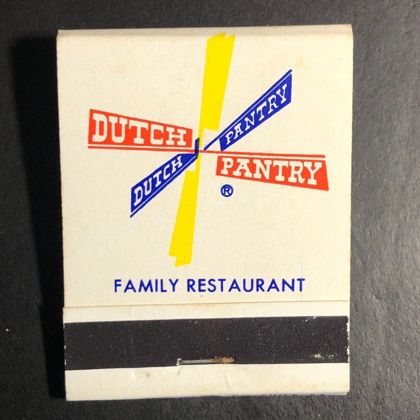 Dutch Pantry Restaurant Pennsylvania Full Matchbook c1968-73 Scarce VGC