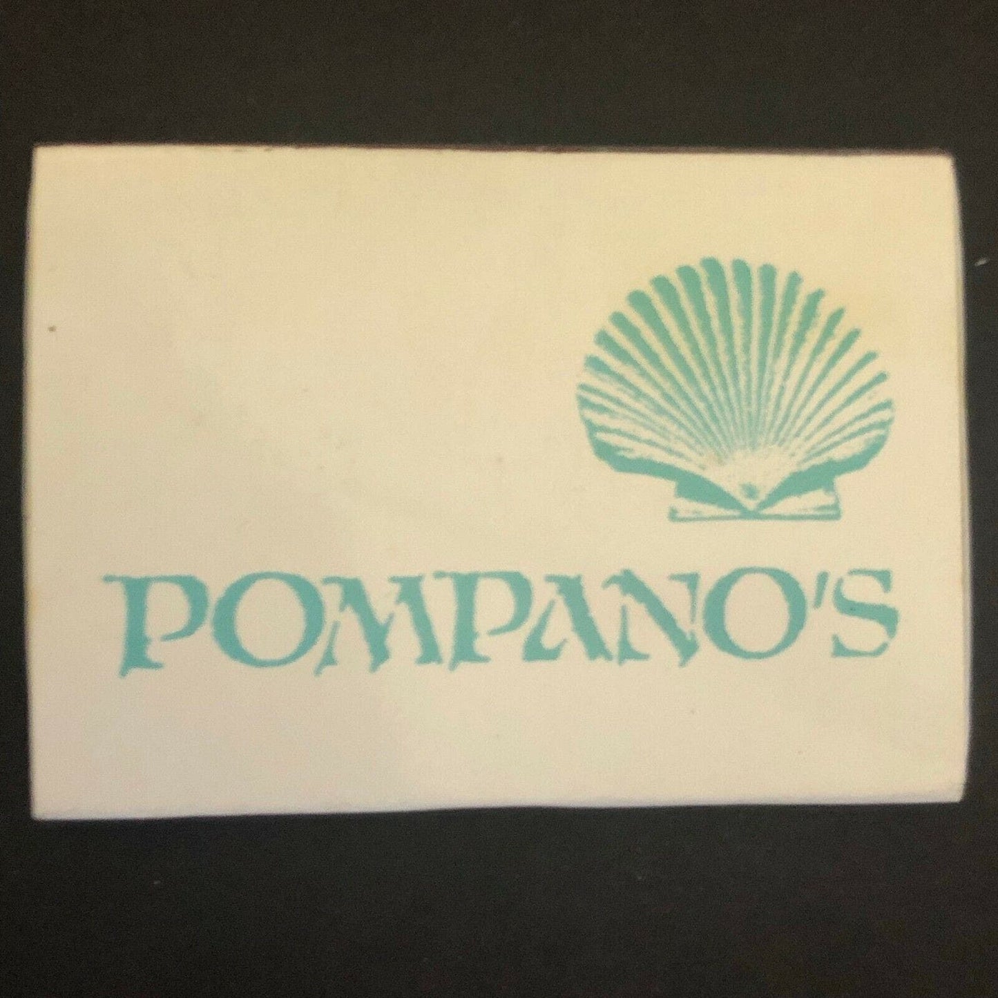 c1990's Wooden Matchbox Matchbook - La Fuente / Pompano's Restaurants Atlanta