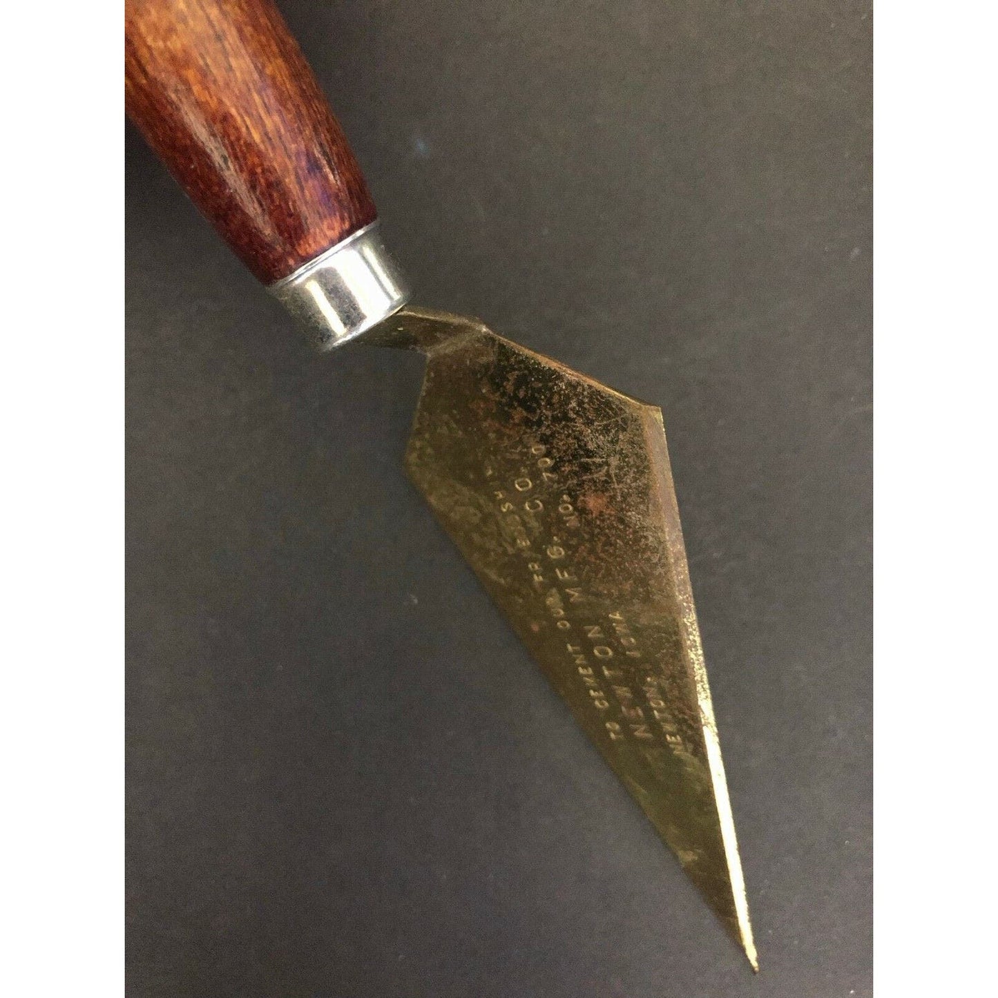 c1940's-50's "Newton Mfg. Co." Iowa Advertising Trowel Letter Opener