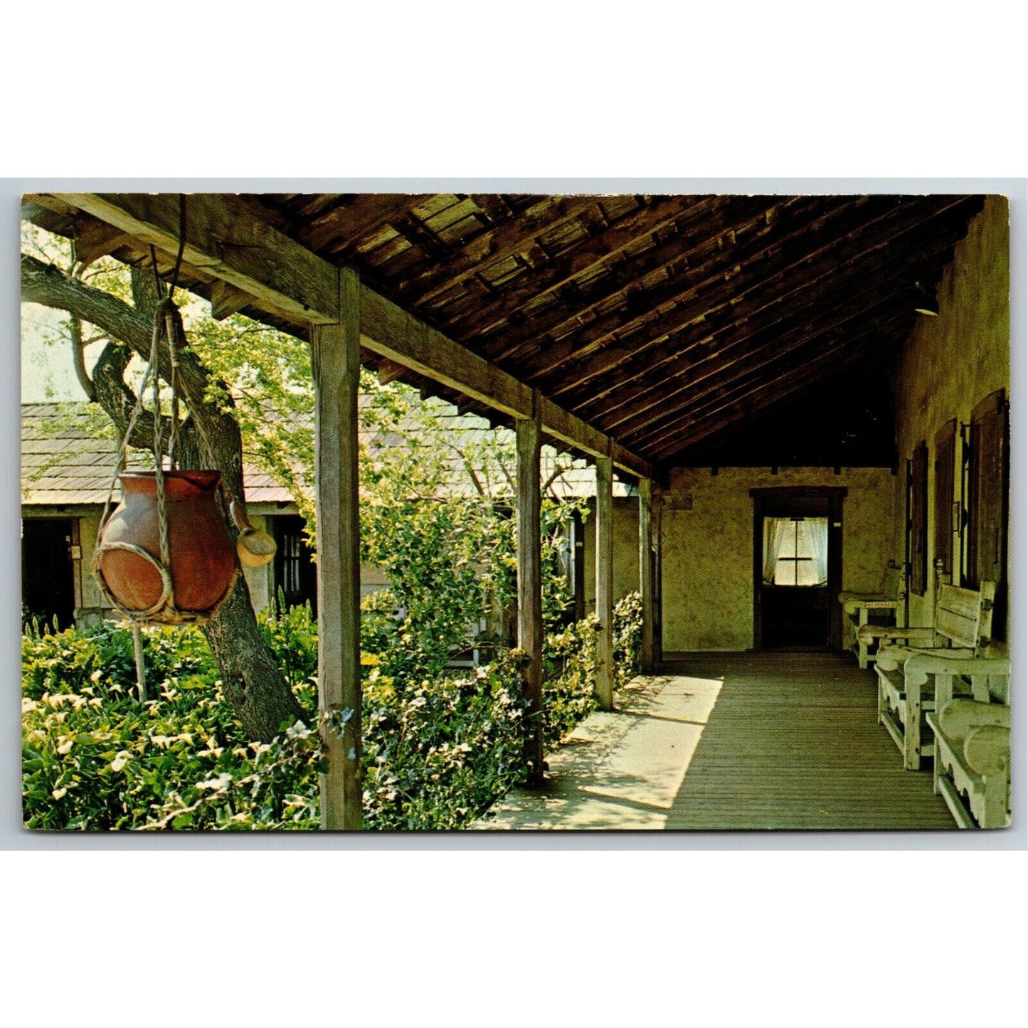 Vintage Postcard - Adobe de Palomares Pomona, California