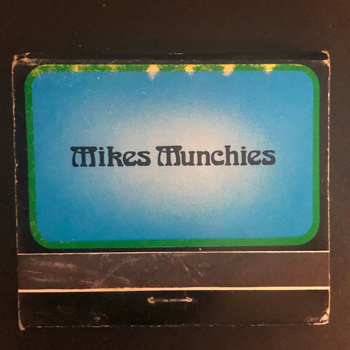 Vintage c1970's-80's Full Matchbook "Mikes Munchies" Long Beach, CA