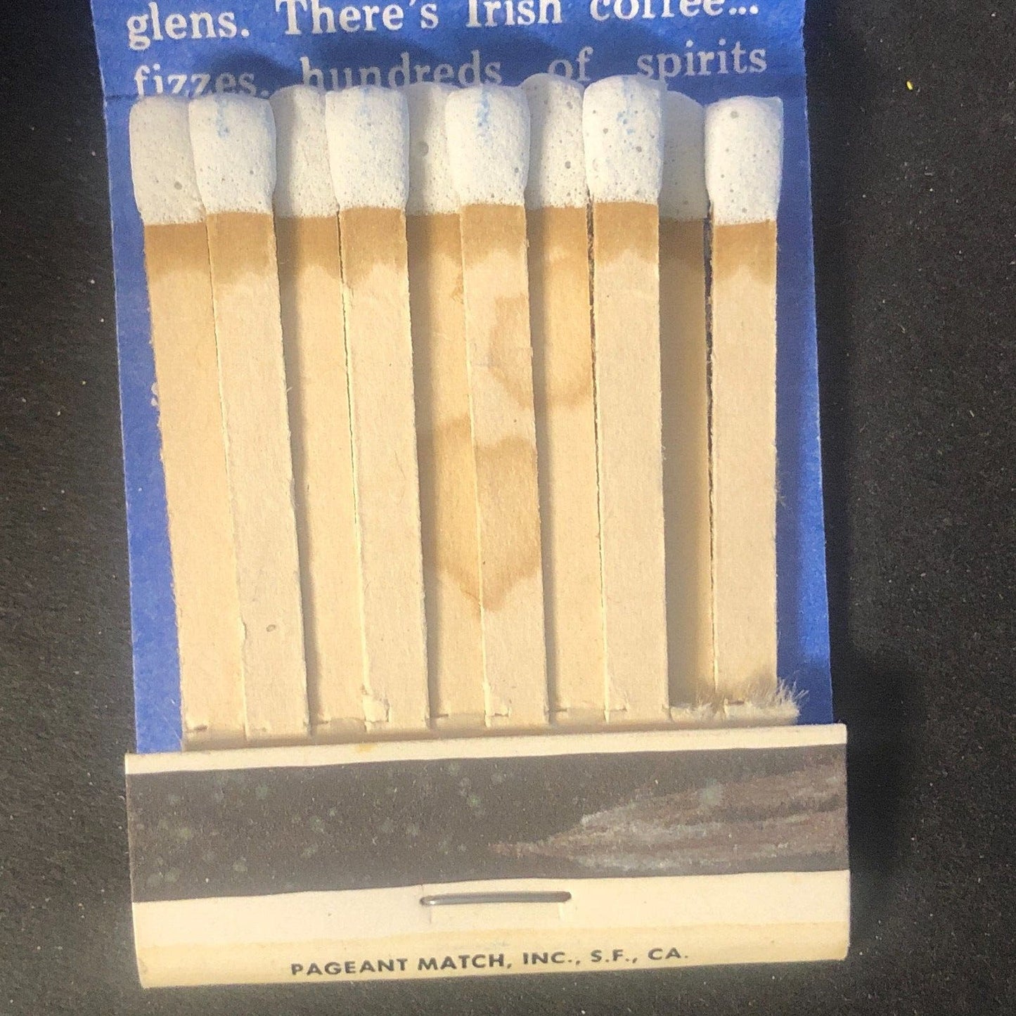 Phineas T. Barnacle Restaurant Mostly Full (-2) Vintage Matchbook c1974 Scarce