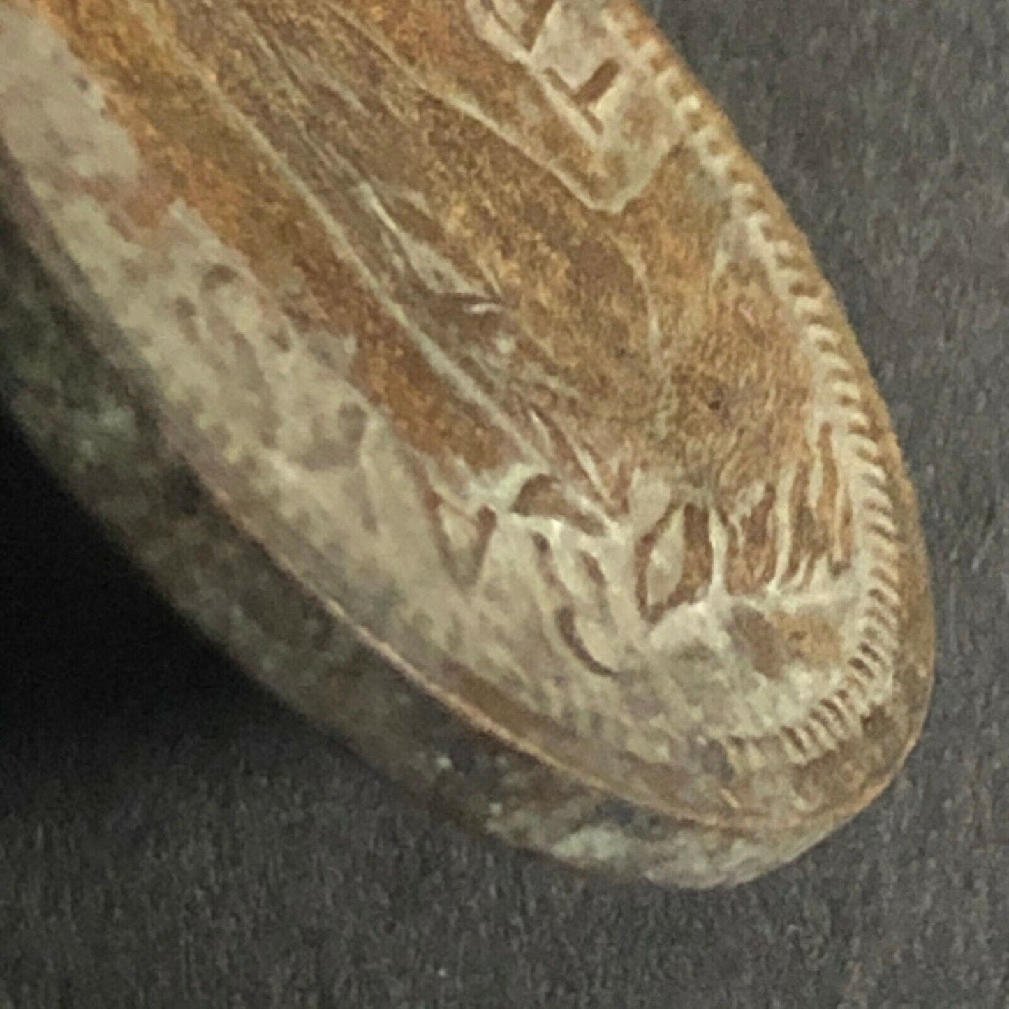 22.75mm c1930's "Ray's Track" Horse Head Brass Token - Fauver Coll.