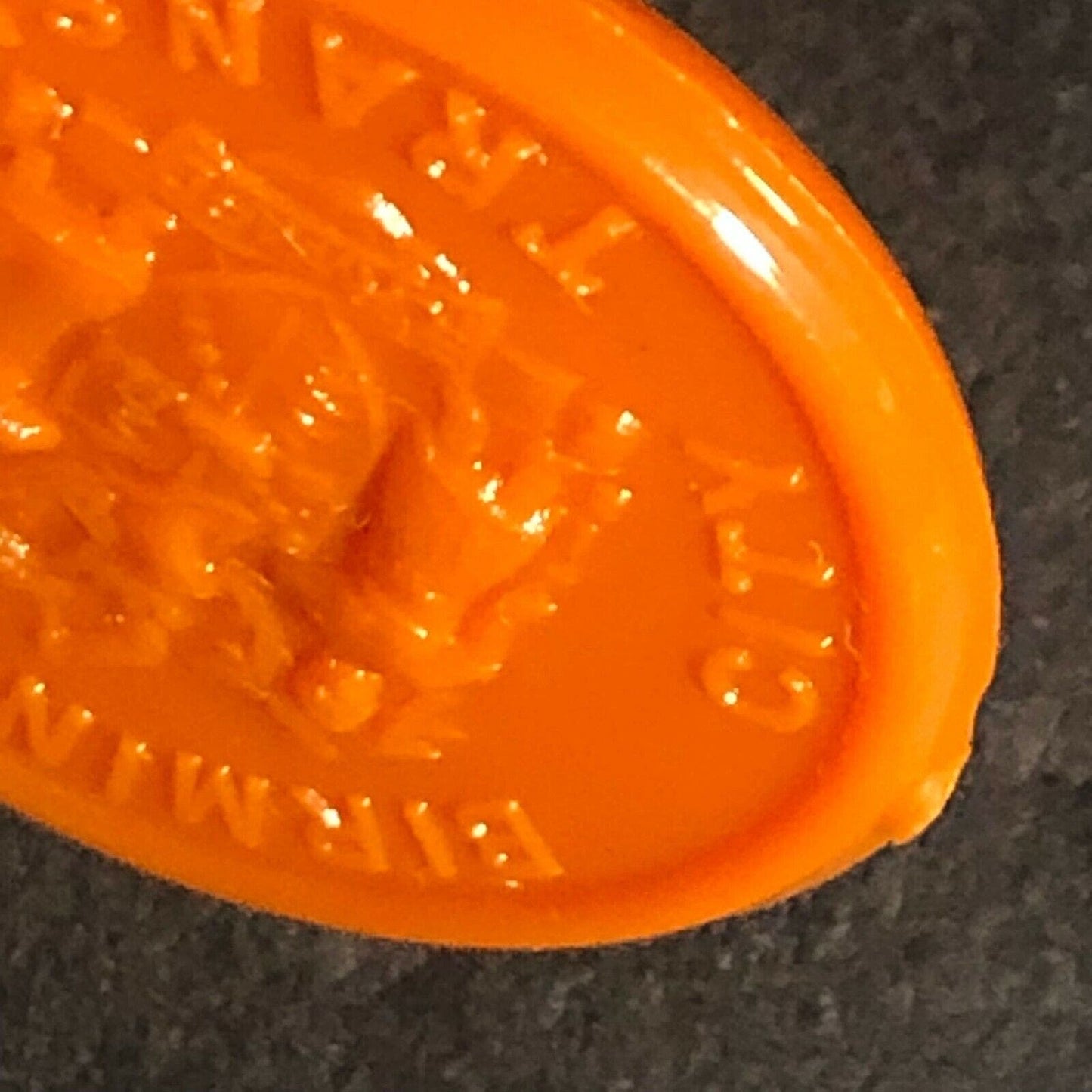 Birmingham City Transport England Plastic Token Peach Orange? 2D 22mm c50's-60's