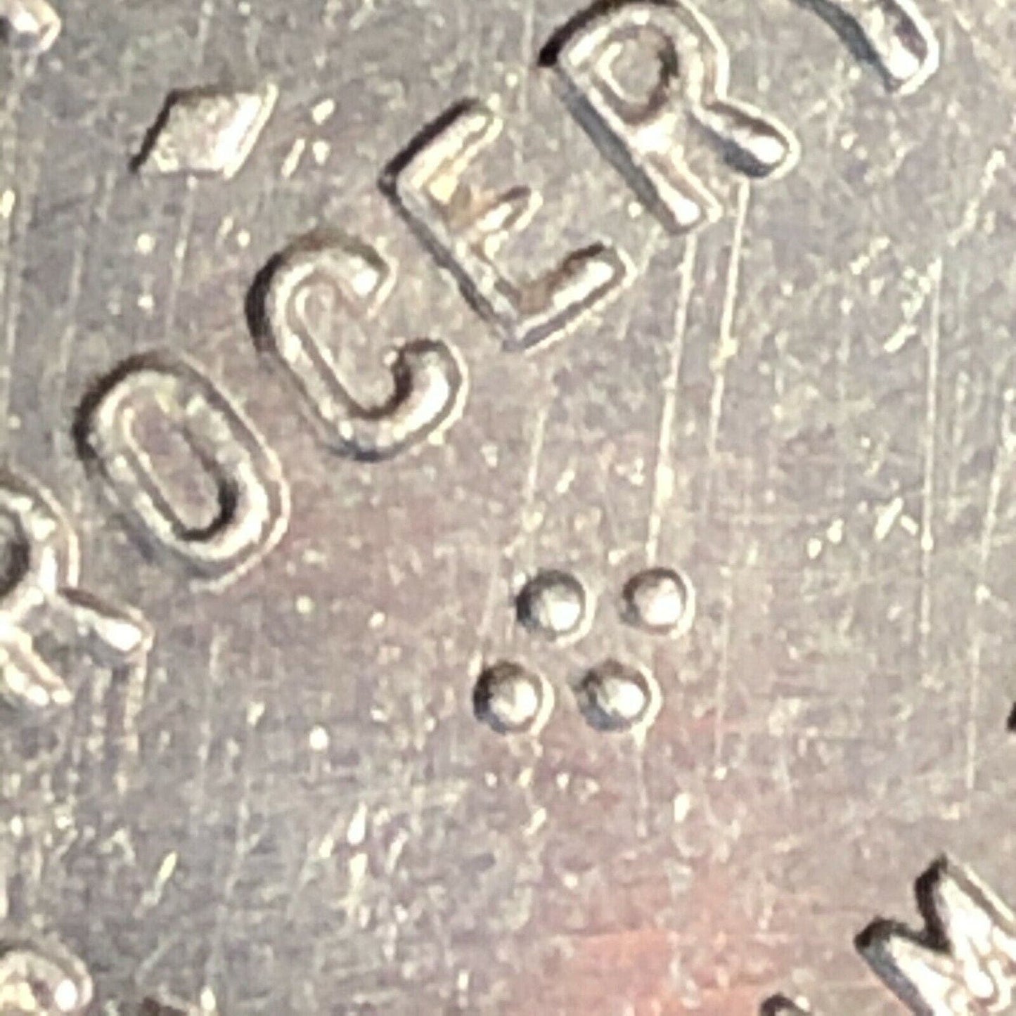 Hinze Grocery 24mm Aluminum Token "Good For 10c In Trade" Gresham, Nebraska