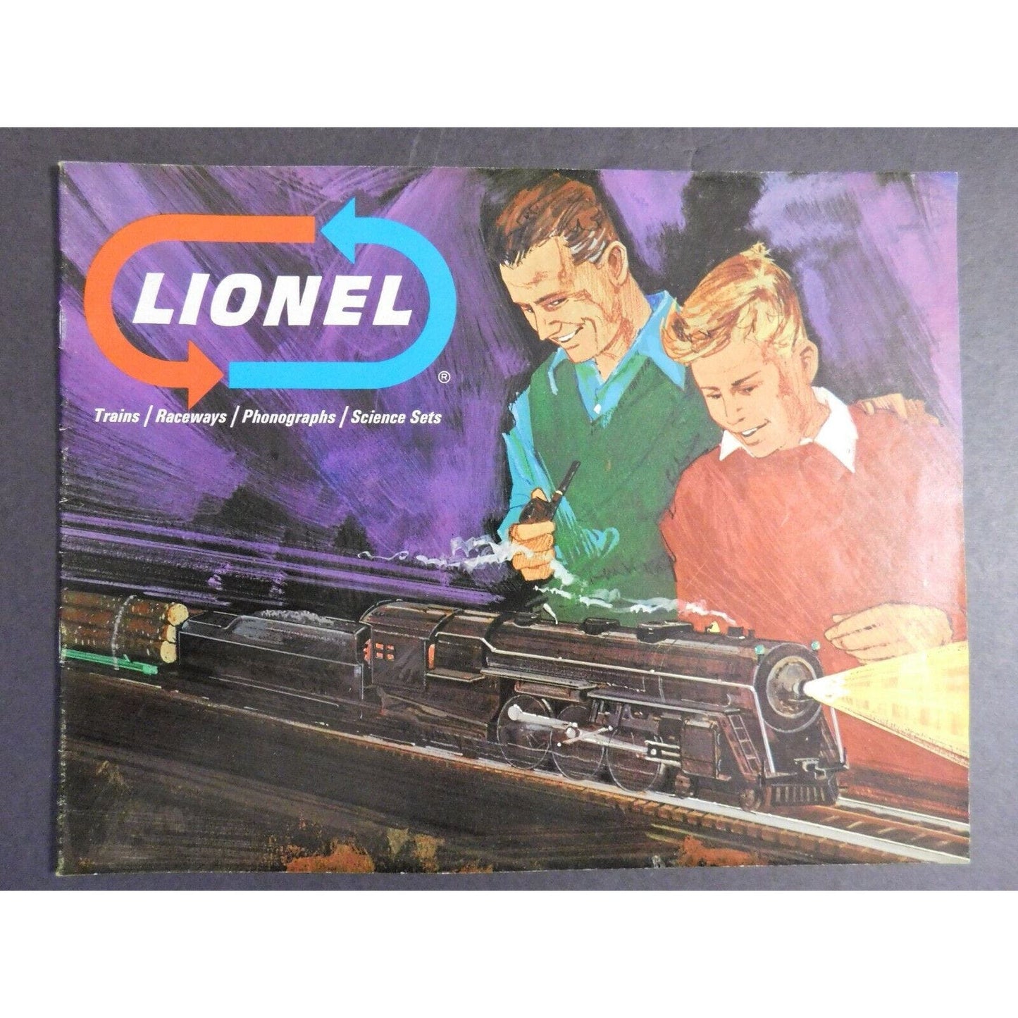 1966 Lionel Trains Raceways Phonographs Science Sets Catalog 39pgs VGC