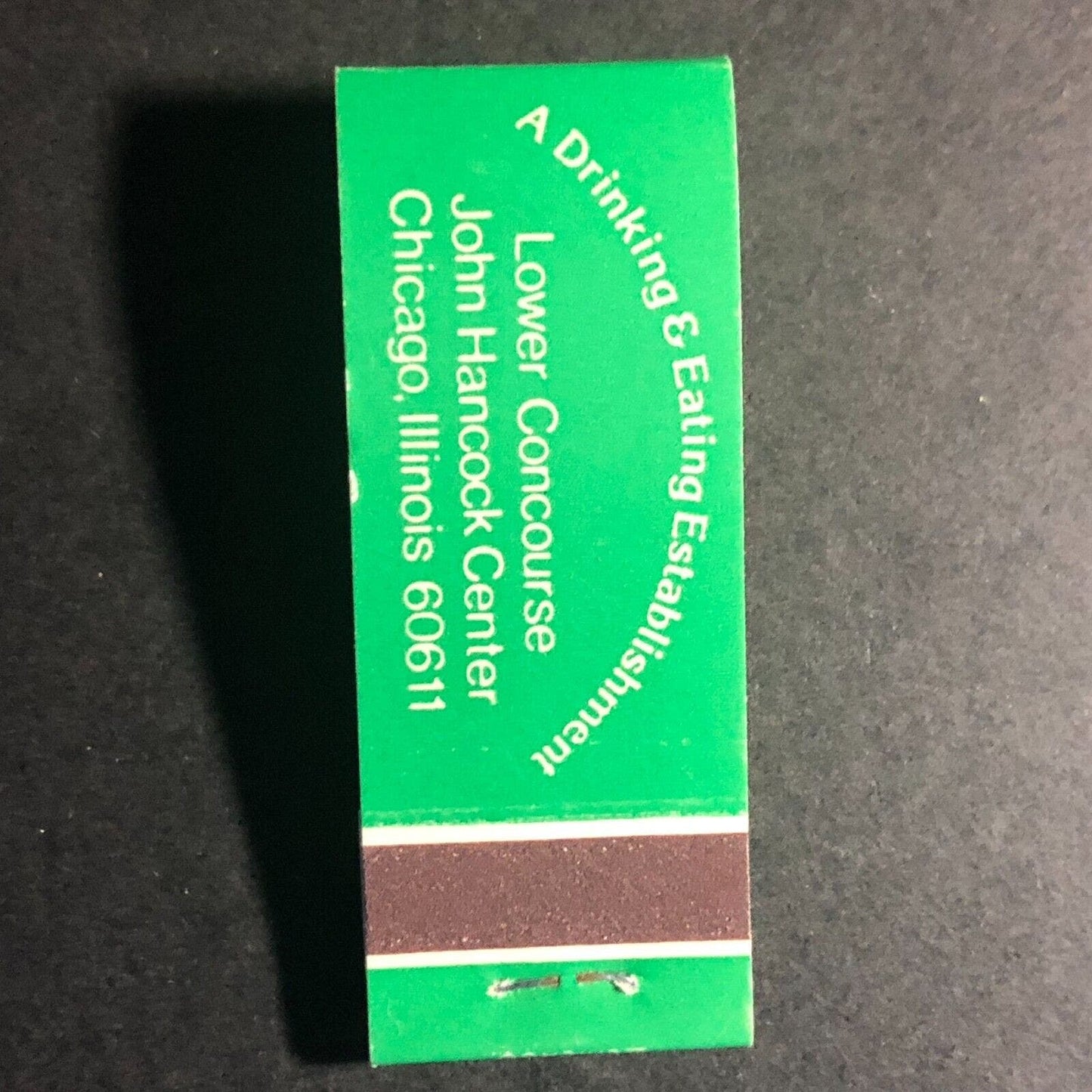 T.J. Patricks Restaurant Chicago Full Matchbook c1981-84 Scarce VGC