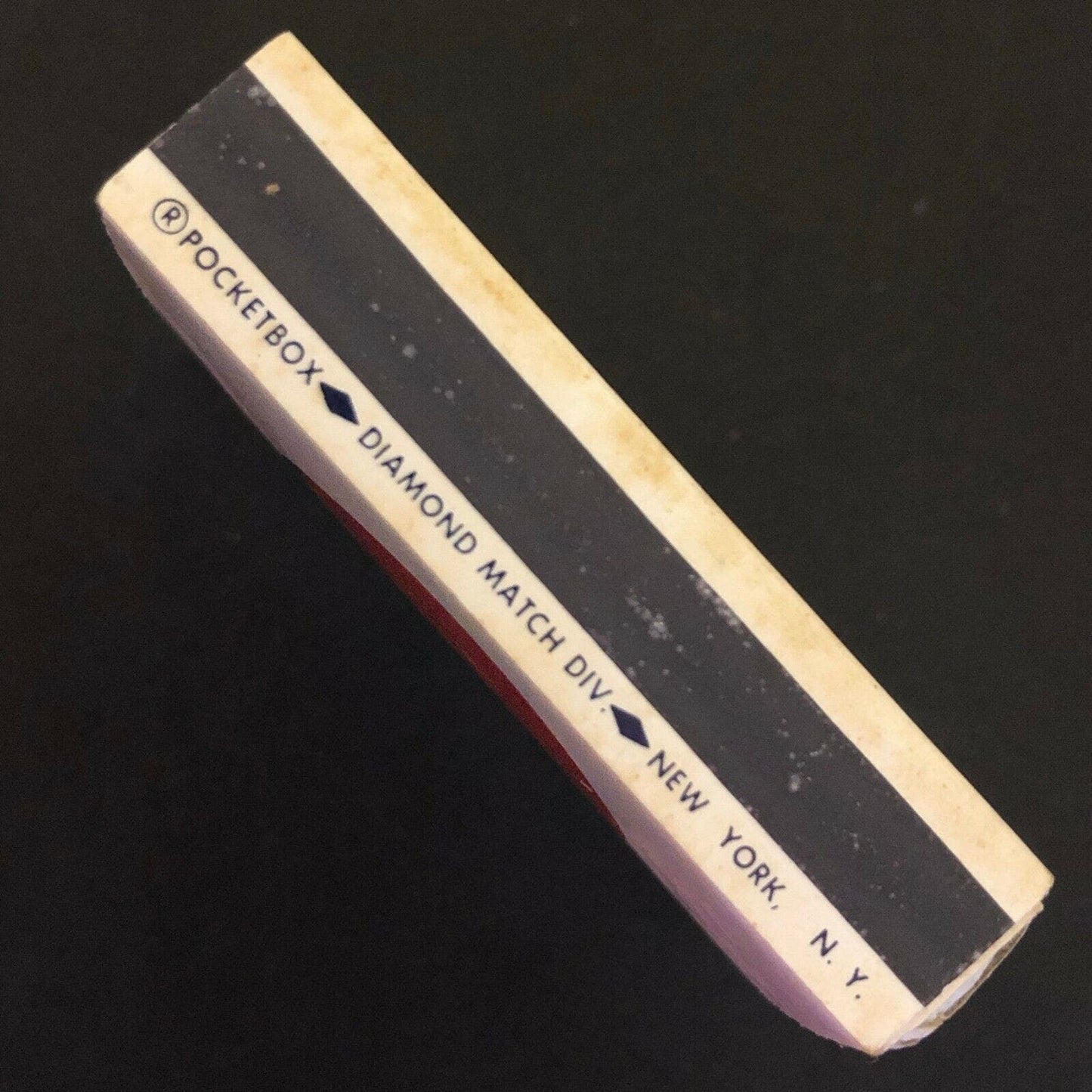 c1970's-80's Wooden Matchbox Matchbook "Arirang House" Restaurant 56th St NYC