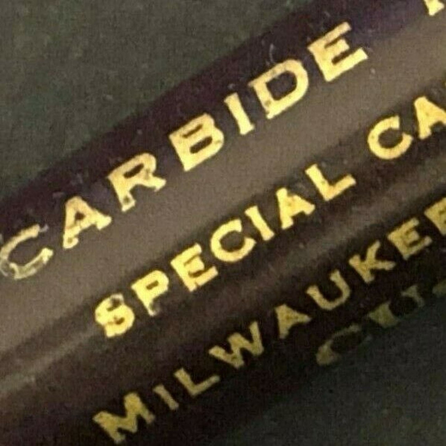 c1940's-50's "Carbide Tools Co. Milwaukee to Wisconsin" Mech. Advertising Pencil