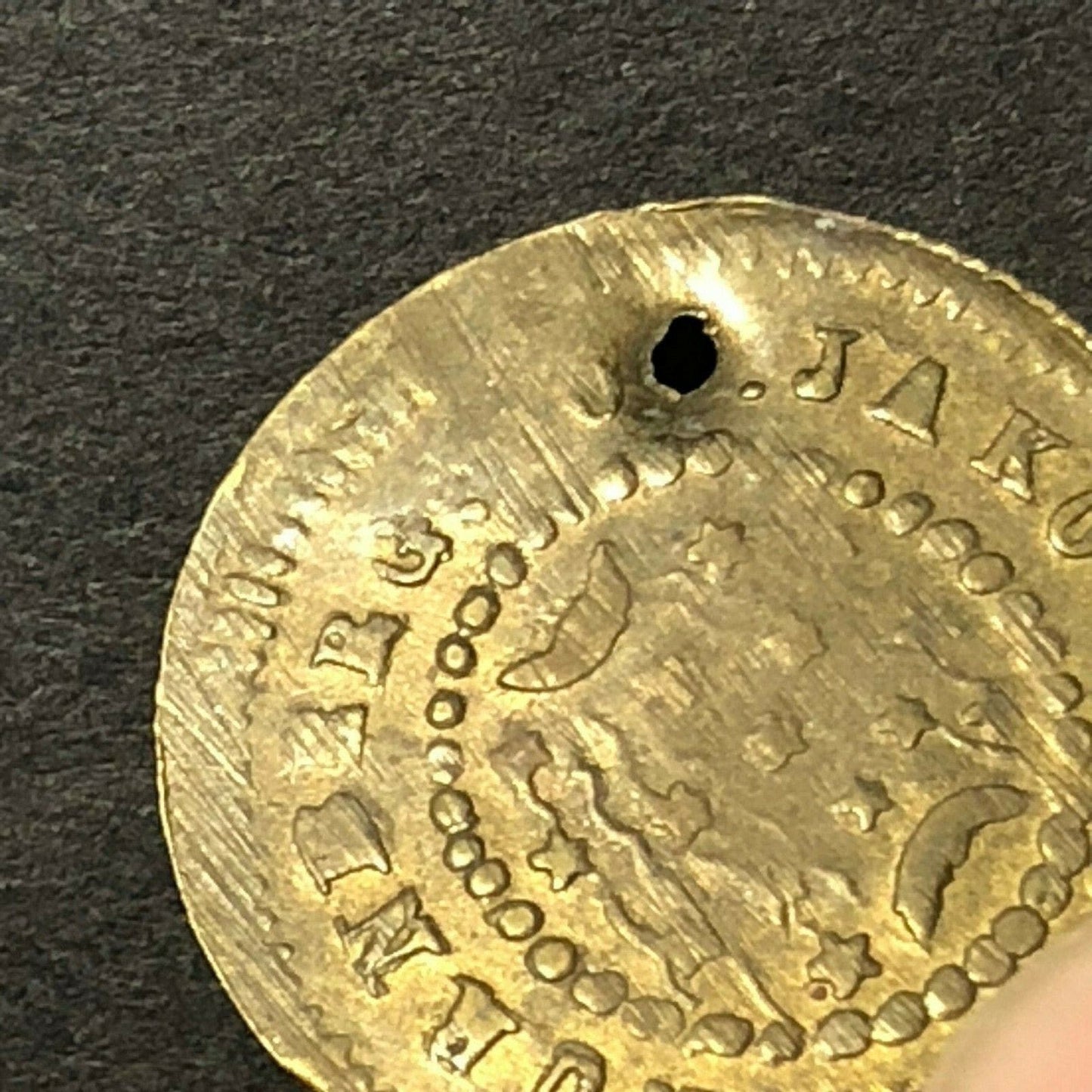 c1855-67 19mm Attrib. J.J. Habelt German Jeton / Counter / Token - Ben Fauver
