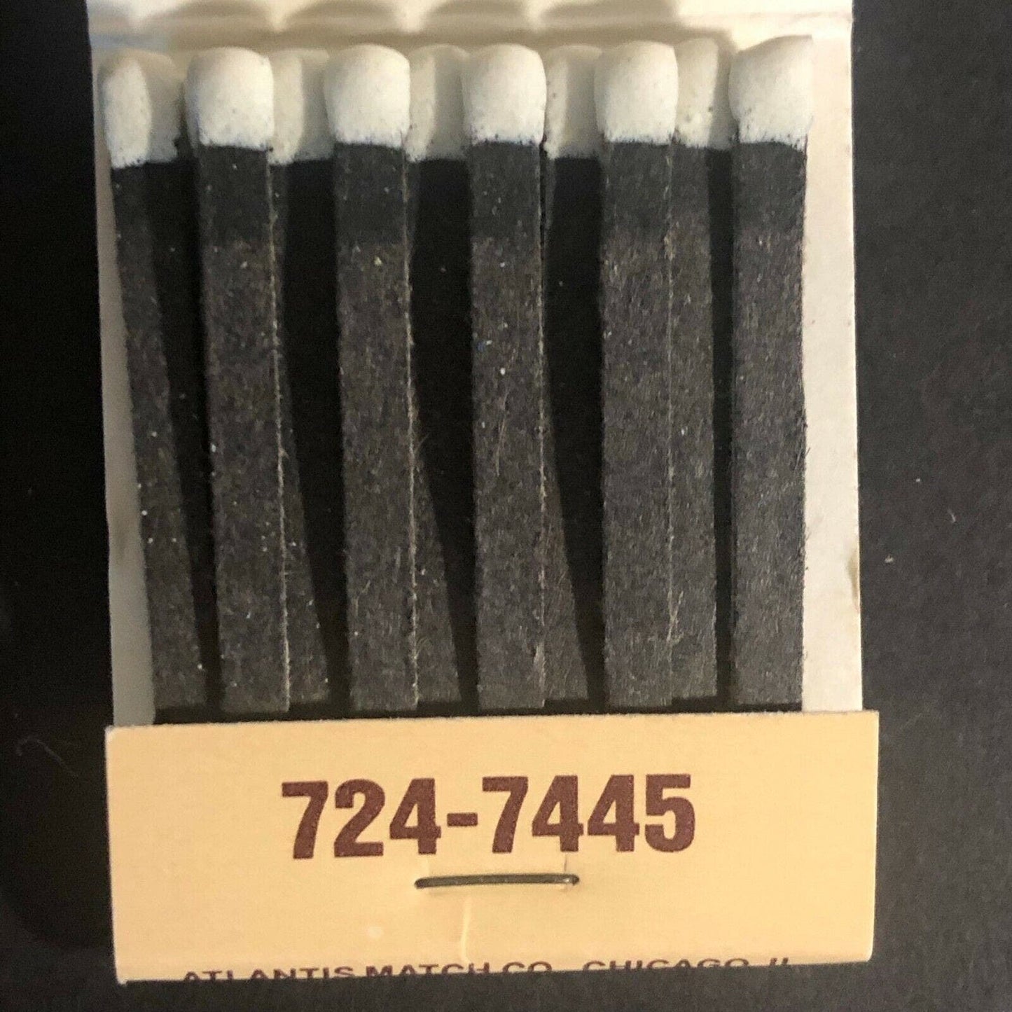 Vintage c1970's-80's Full Matchbook "Philip's Shoe Clinic" Glenview, IL