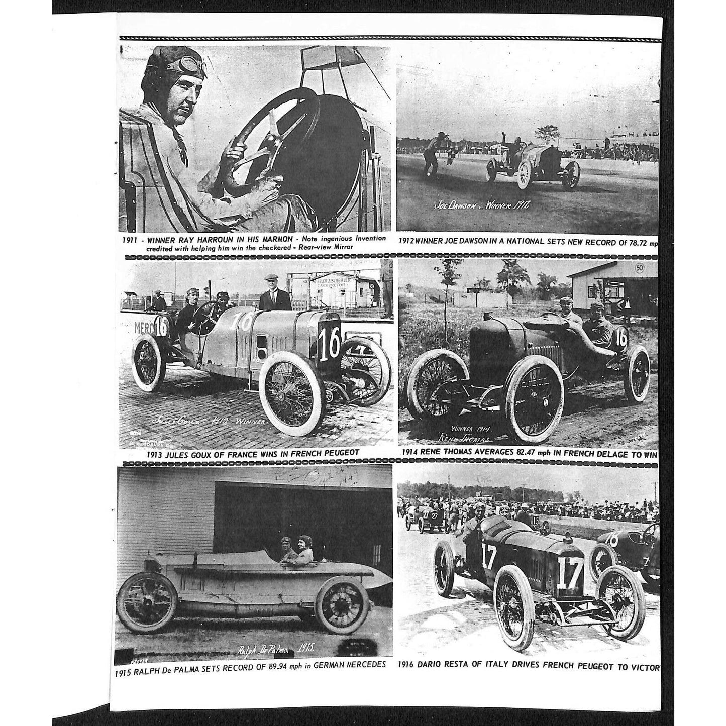 Scarce May 30 1966 CRA Auto Racing Program "Salute To Indianapolis" Ascot Park
