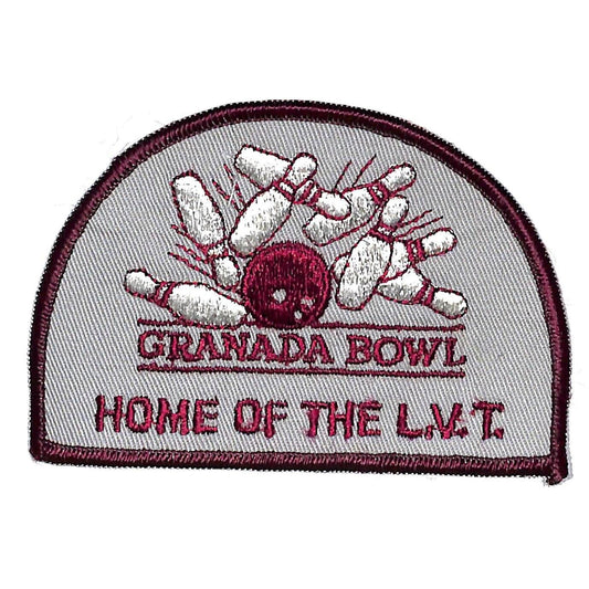 Granada Bowl Home Of The L.V.T. Embroidered Bowling Patch