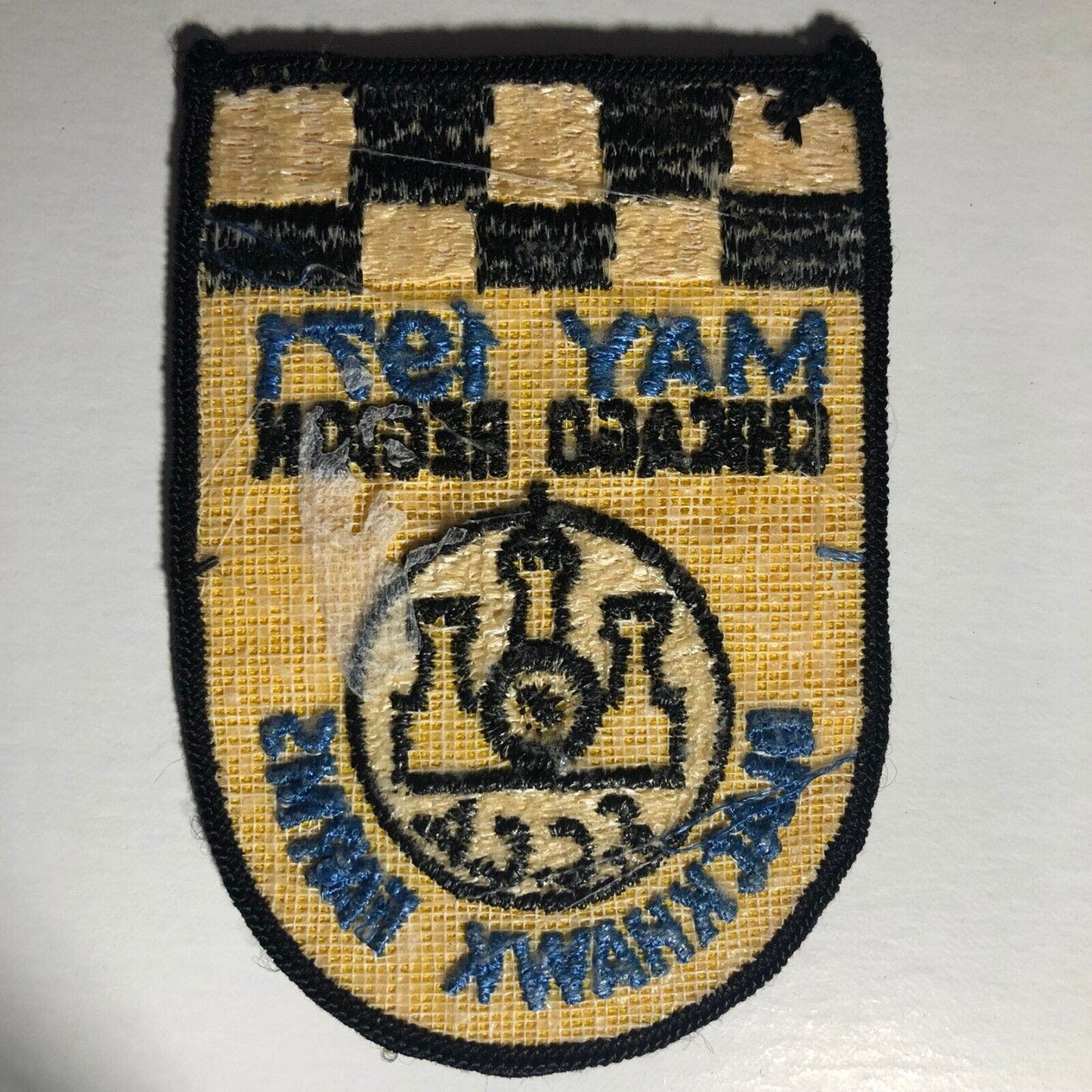 Blackhawk Farms S.C.C.A. Chicago Region May 1971 Vintage Embr. Patch - Scarce