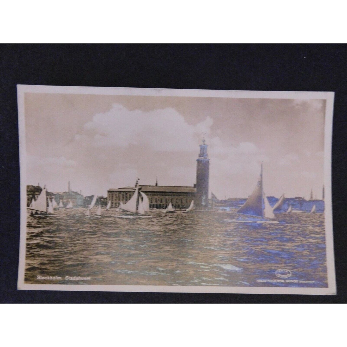 Vintage Postcard - Stockholm, Stadshuset. Sweden