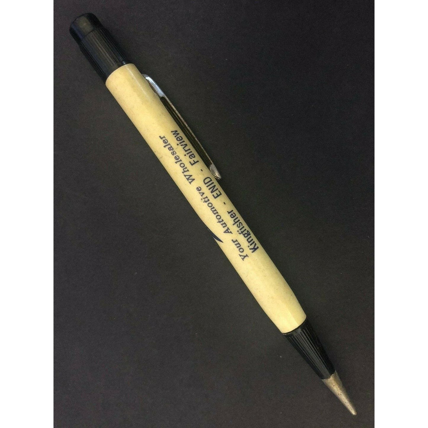 c1940's-50's "Owens Supply" Kingfisher Enid Fairview, OK Mech Advertising Pencil