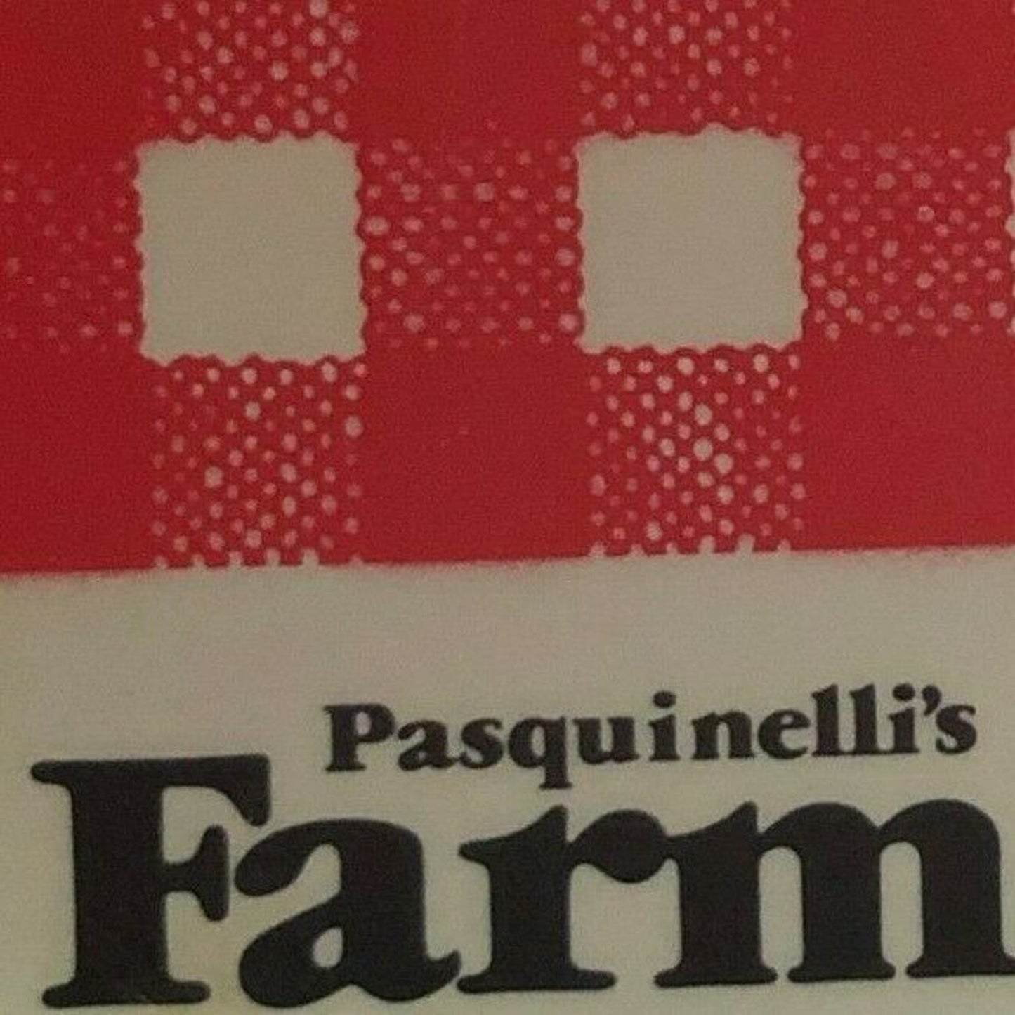 c1970's-80's Wooden Matchbox Matchbook "The Farm House" Restaurant Redwood City