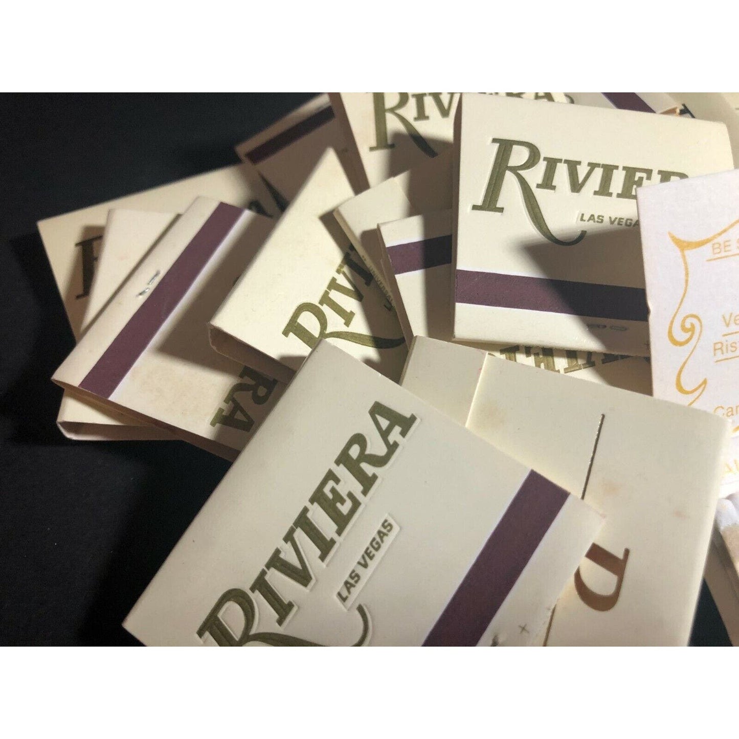 Group of 20 Las Vegas "Riviera" Casino Gambling 80'-90's Full Matchbooks
