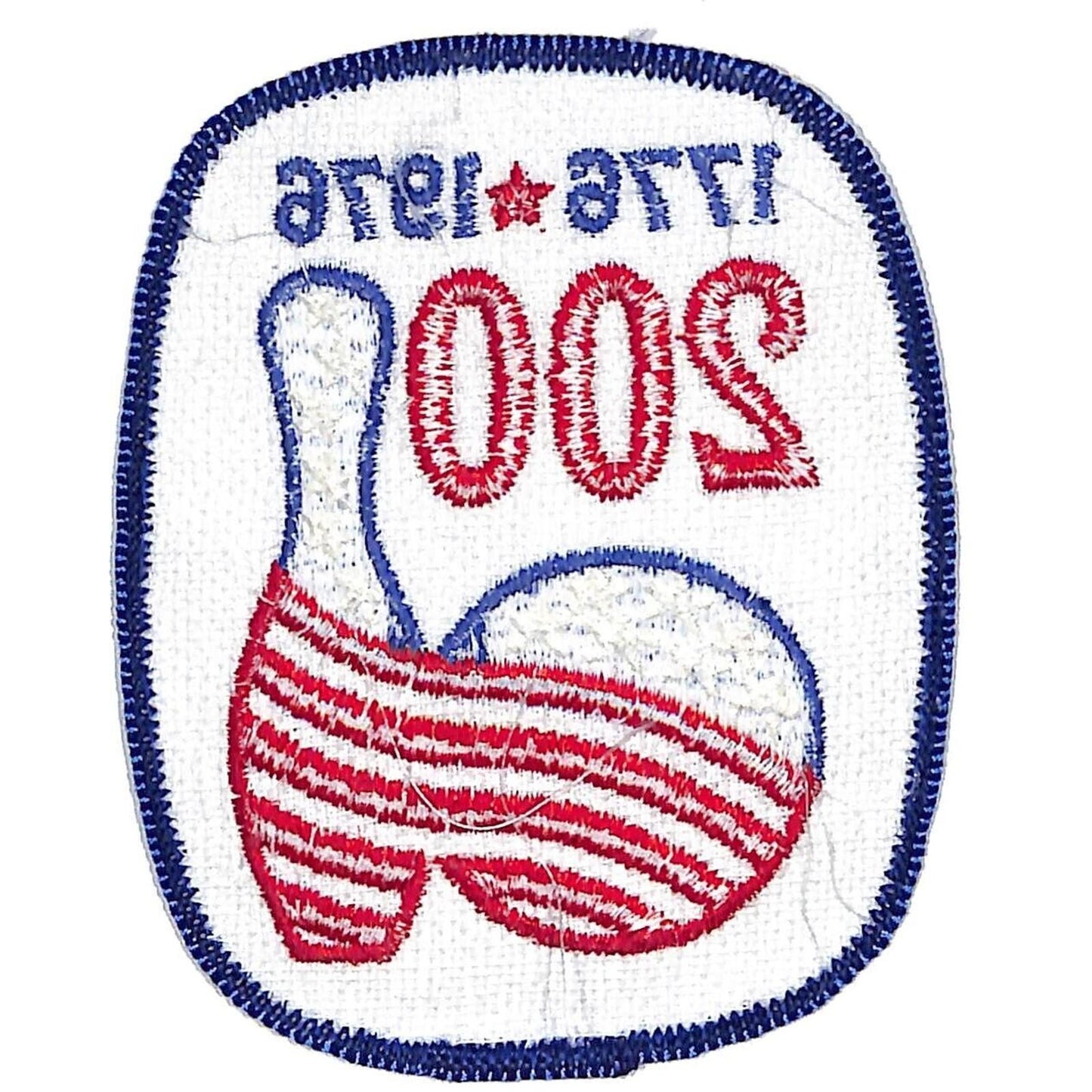 1776*1976 ABC 200 Bicentennial Embroidered Bowling Patch
