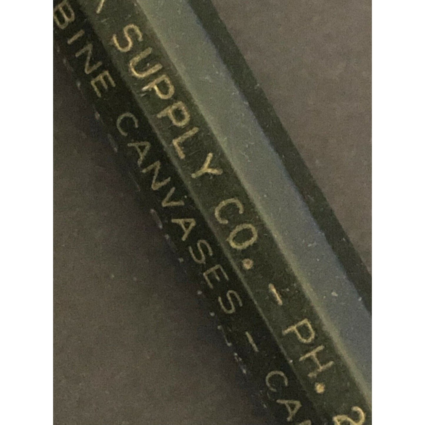 c1940's-50's "Newacheck Supply" Belts Combine Canvases Larned, KS Adv. Pencil