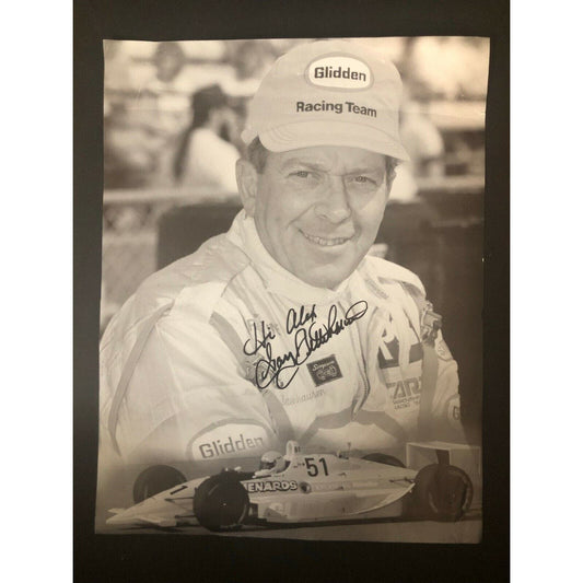 Gary Bettenhausen Signed 10 3/4" x 14" B&W Poster