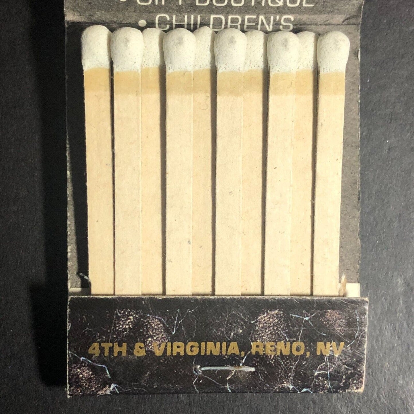 Reno, NV Eldorado Hotel Casino Full Matchbook c1980's