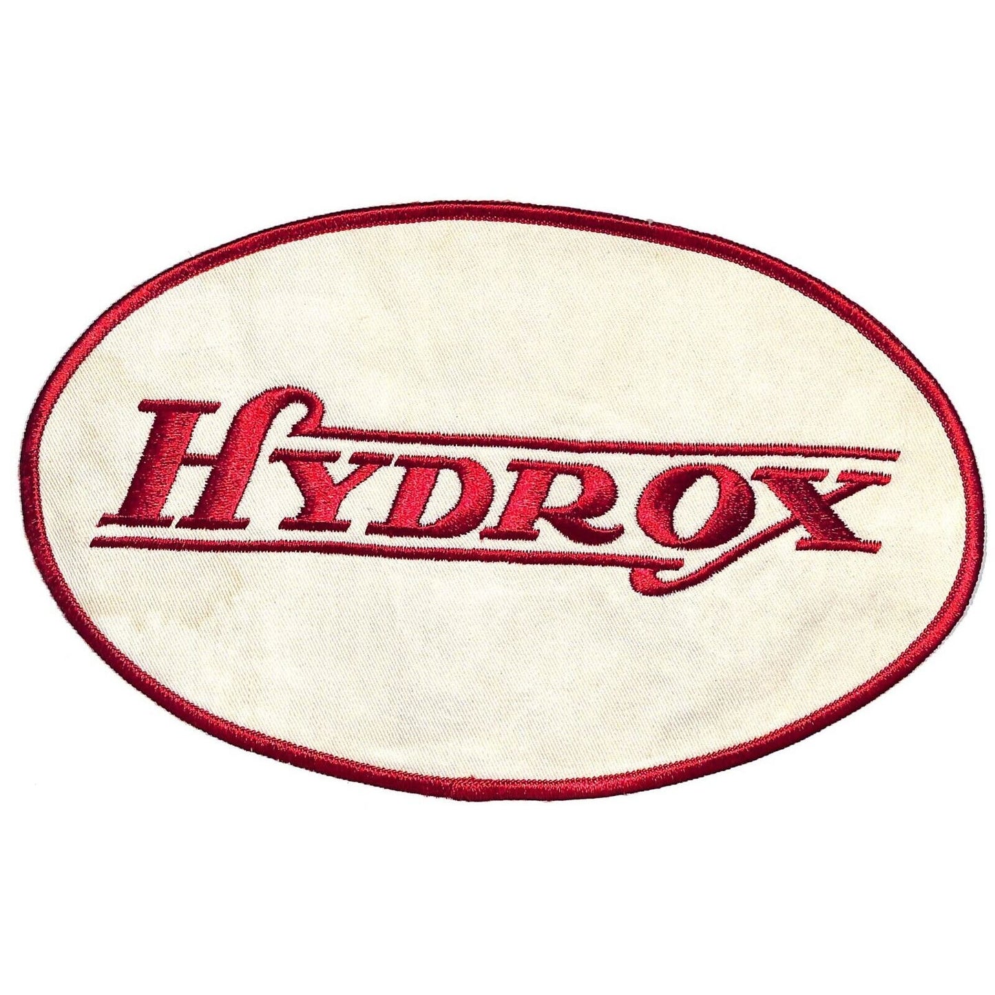 Hydrox Beverages Large Embroidered Soda Patch c1950's-60's VGC Very Scarce