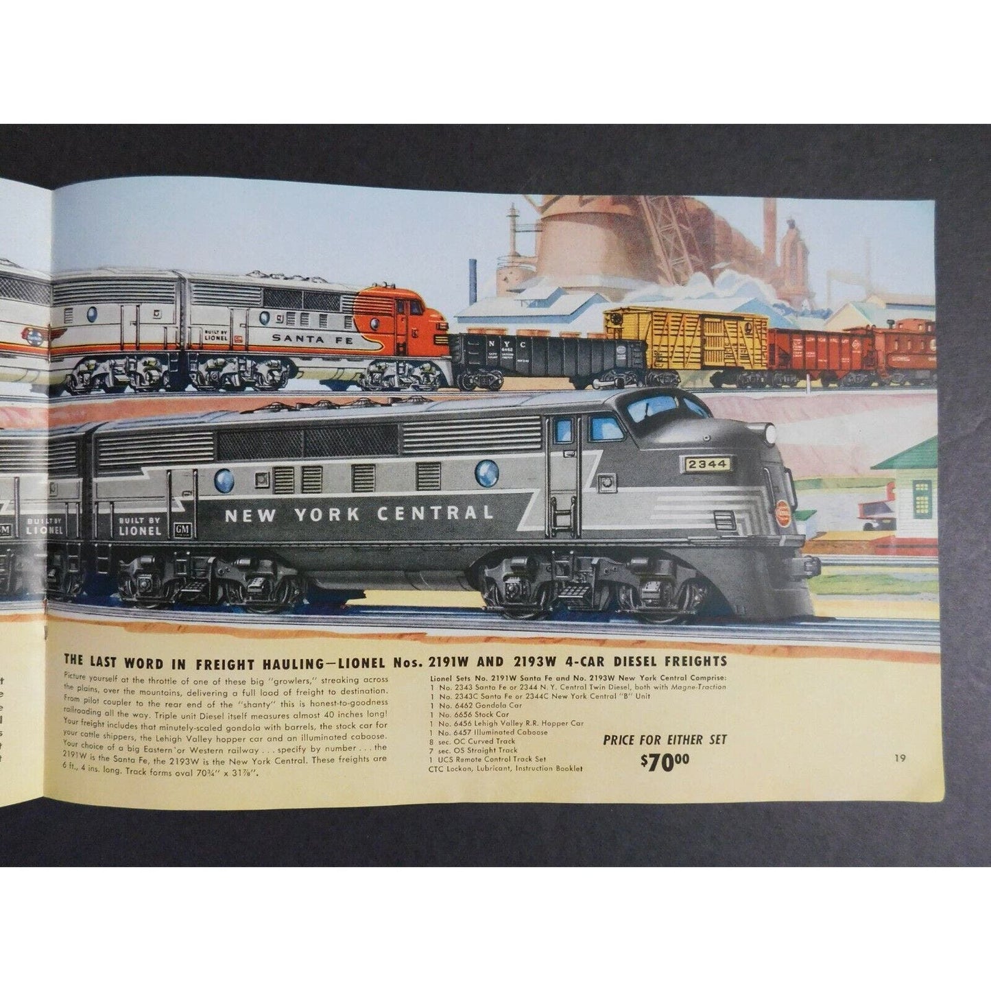 Original 1952 Lionel Trains Catalog 35pgs."Variation 1" - Gary Nelson Coll.