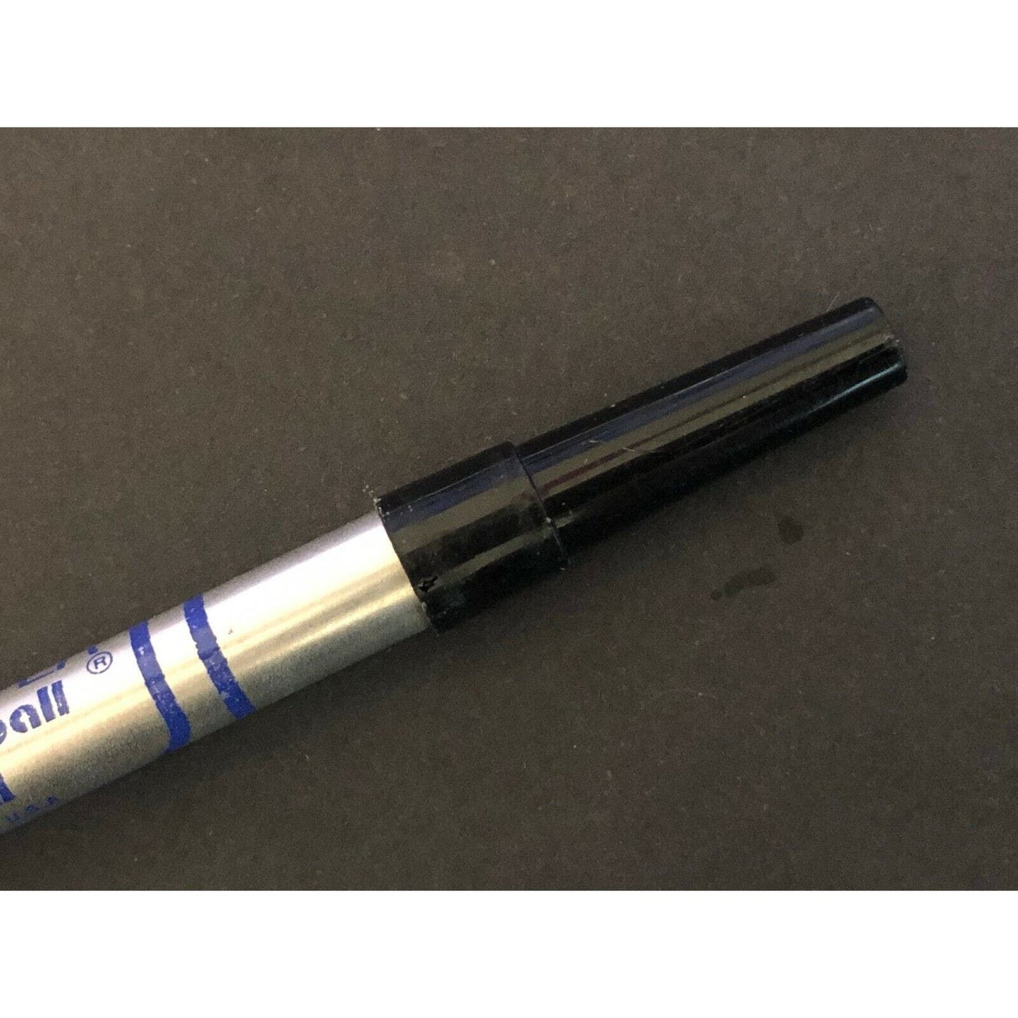 19970's-80's Sheaffer Rolling Ball Refill SHAPED Pen w/ Rotary Dial 8-Ball Top