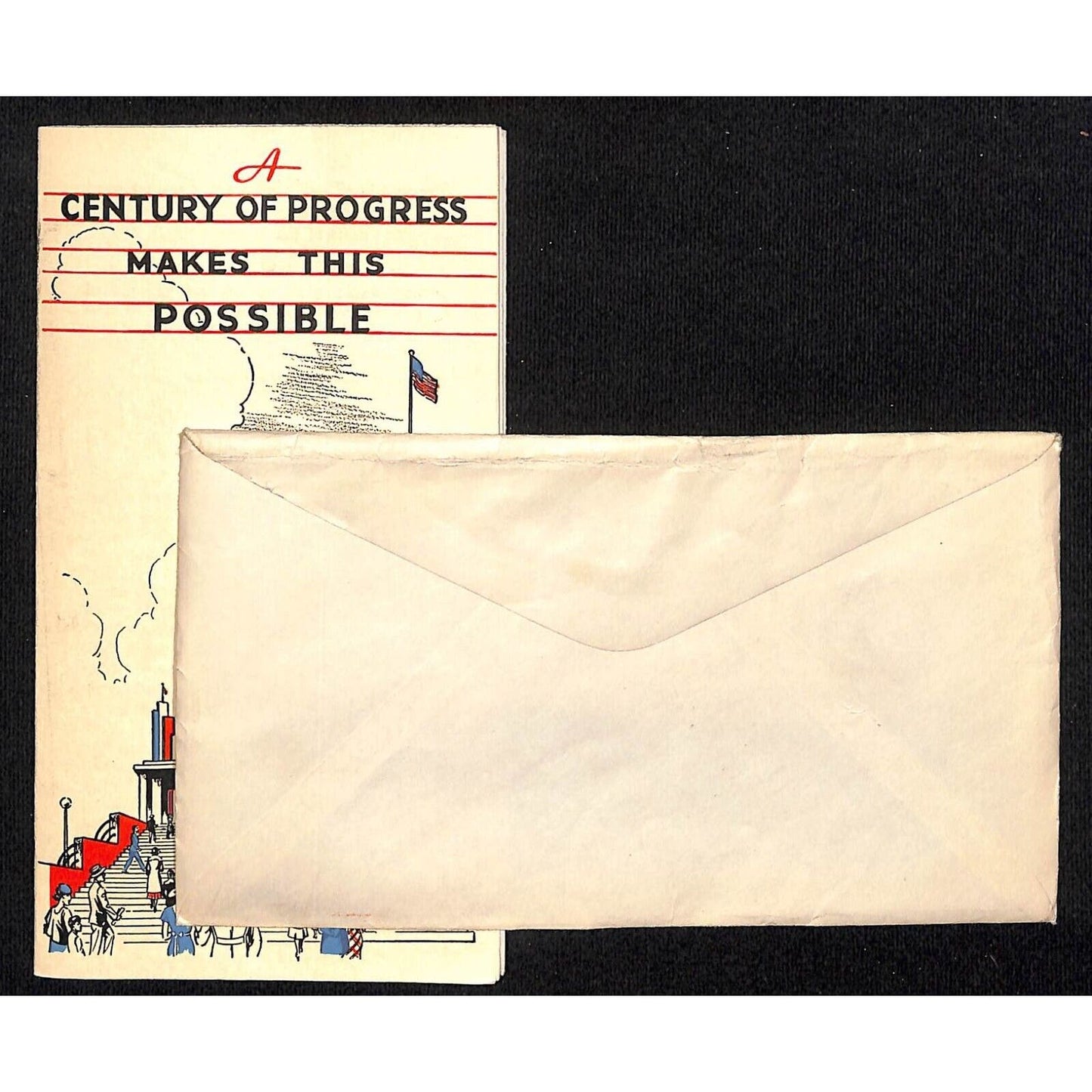 2 Brown Shoe Co. Buster Booklets & Cover 1934 Chicago World's Fair VGC Scarce