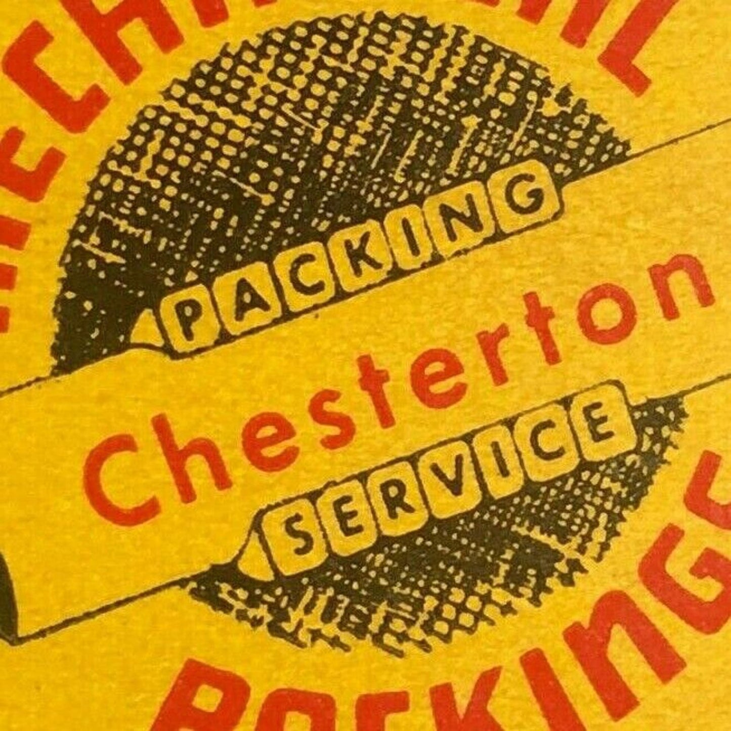 Very Scarce 1940's-50's Full Matchbook "Chesterton Packings" Everett, Ma