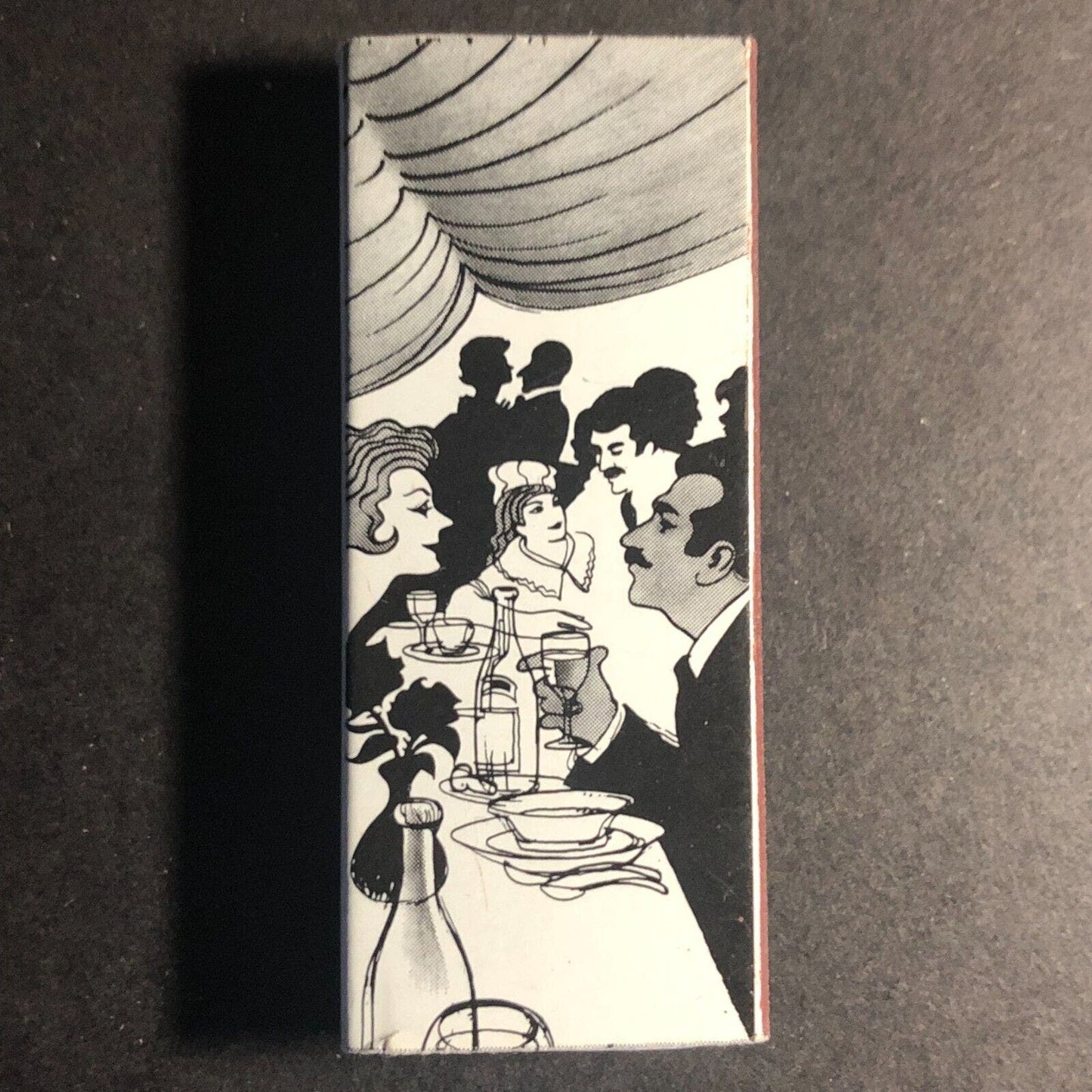 Matchbox Matchbook Product of Japan c1975-85 Restaurant Scene VGC