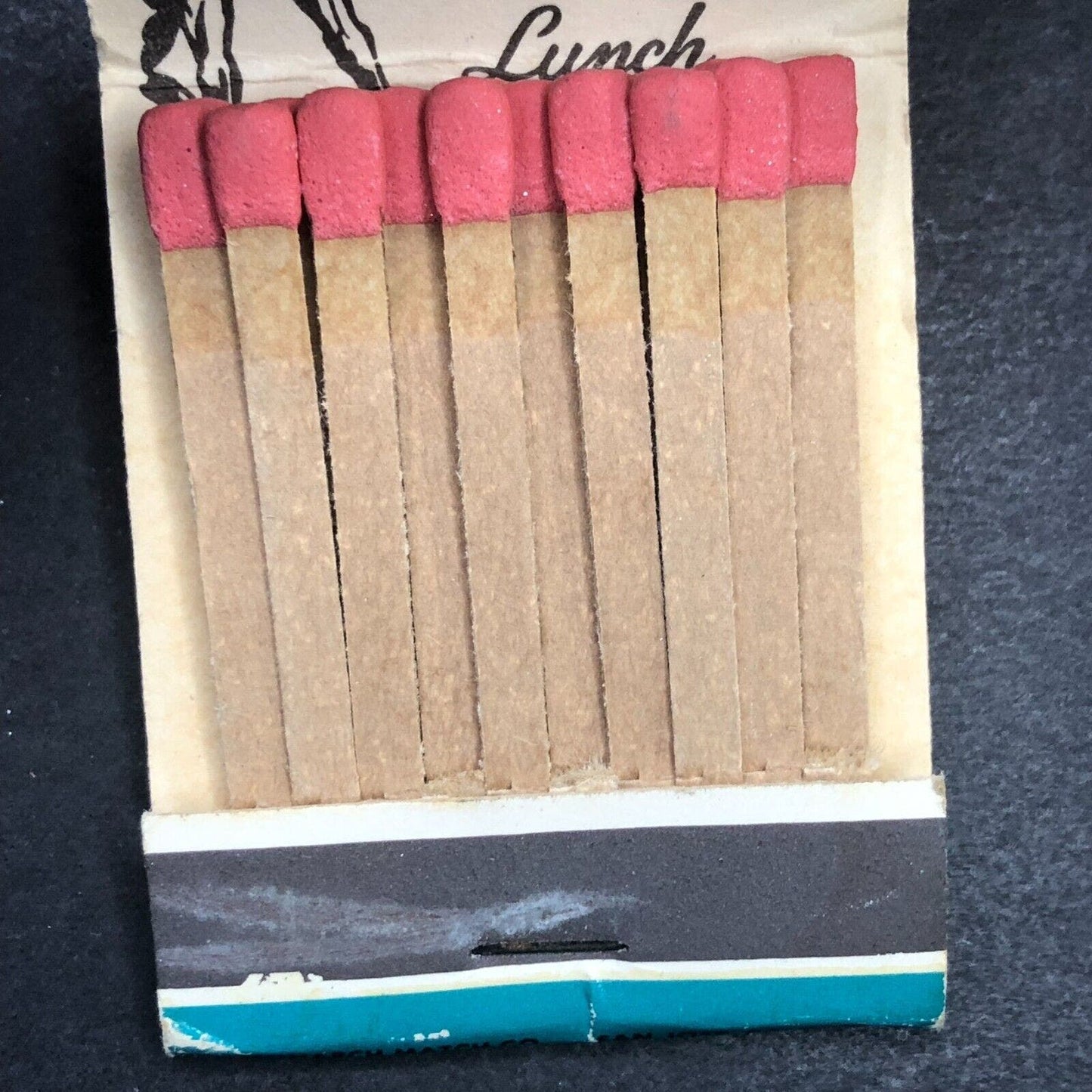 St. George, UT Dick's Cafe & Gift Shop Mostly Full (-3) Matchbook c1950's Scarce