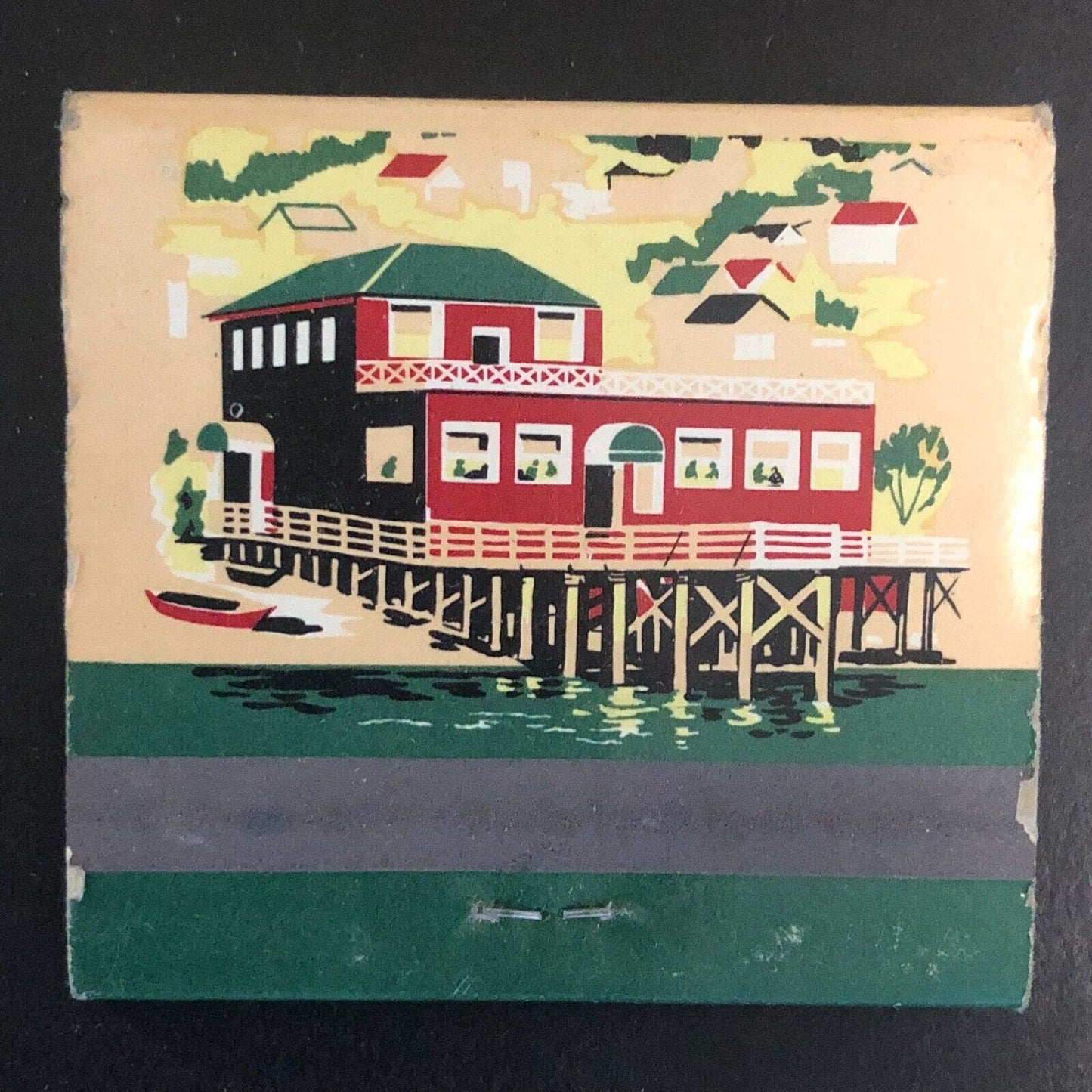Sausalito CA Sally Stanford's Valhalla 21-Str. FEATURE Matchbook c1950's-60's