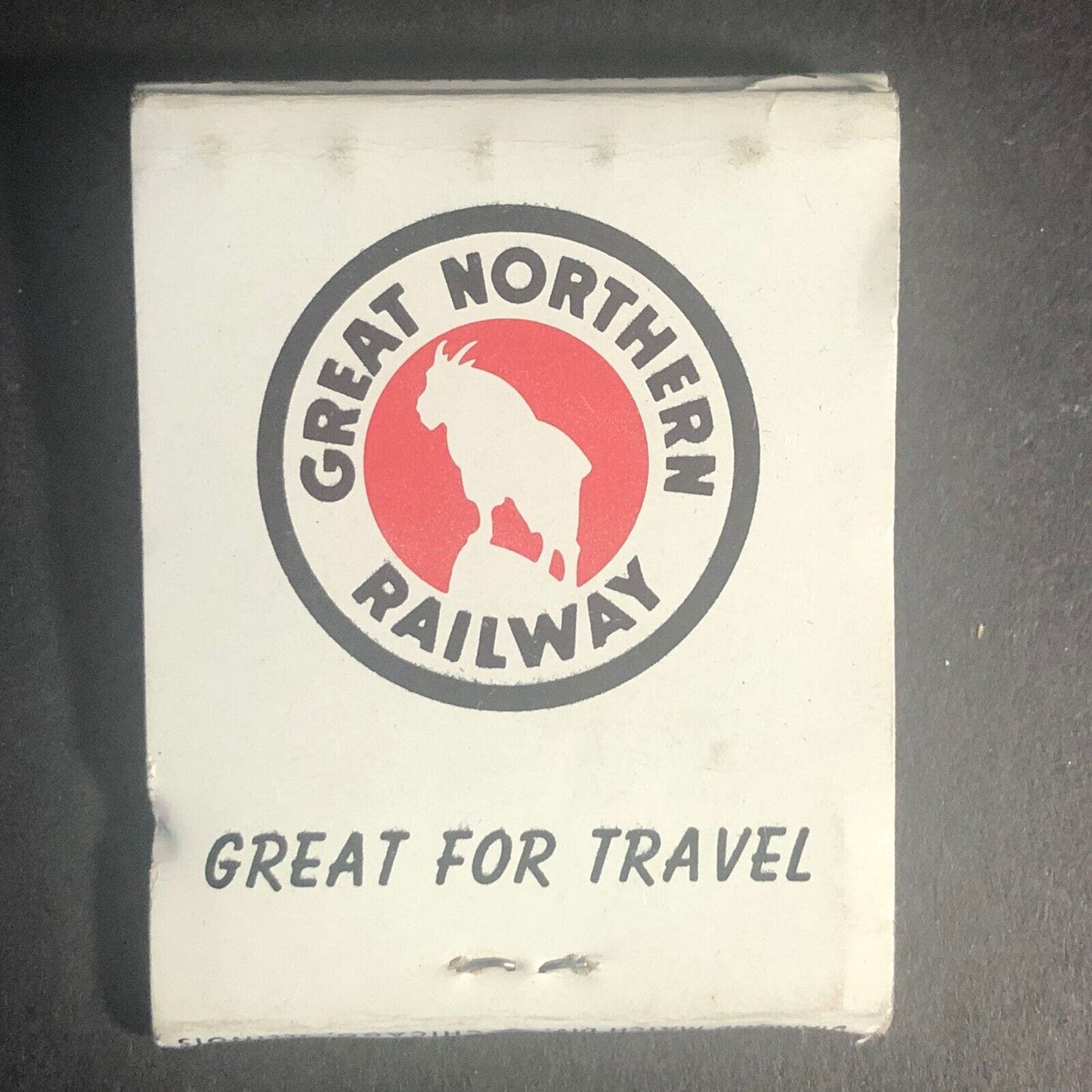 Great Northern Railway "Rocky" Full 20-Str Matchbook c1960's
