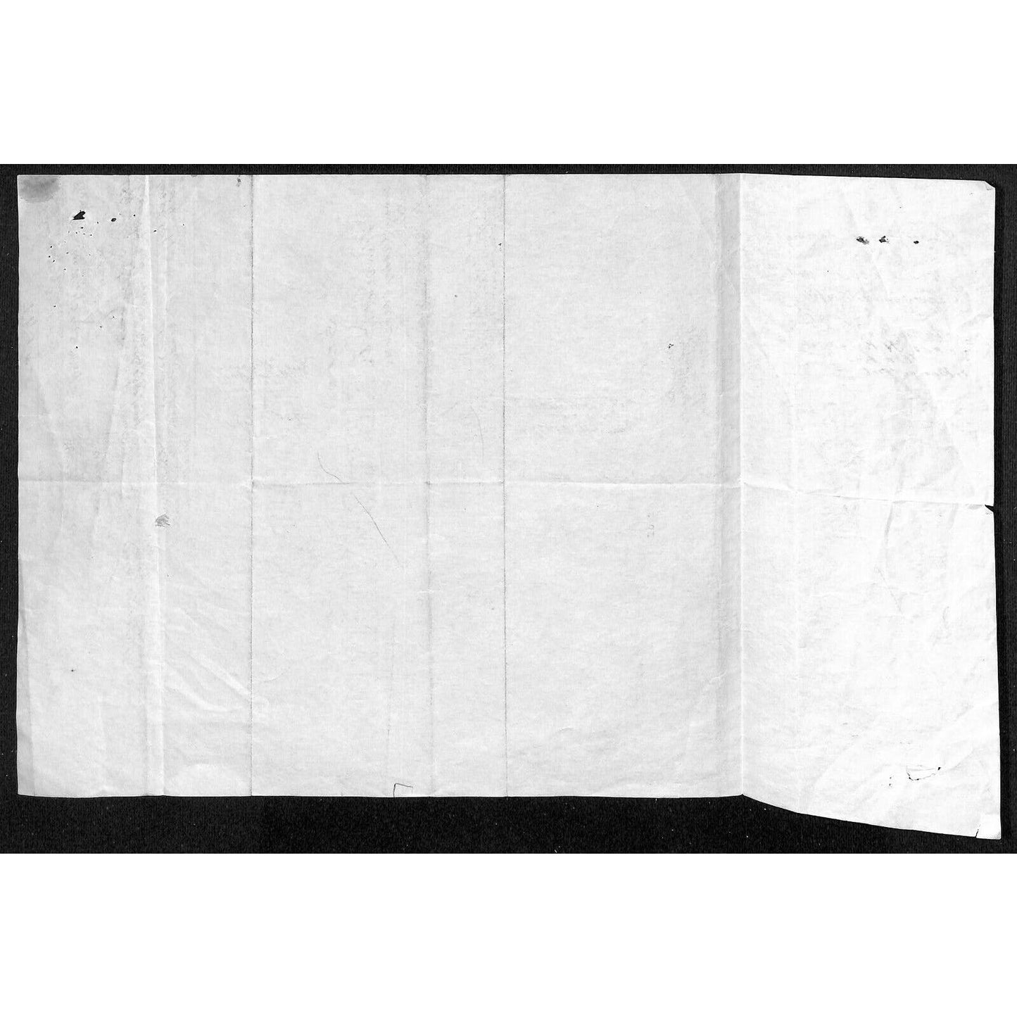 Hand Drawn Map Ocean Ave, Pine Ave, 1st, 2nd, 3rd Streets (City ?) c1900-1920