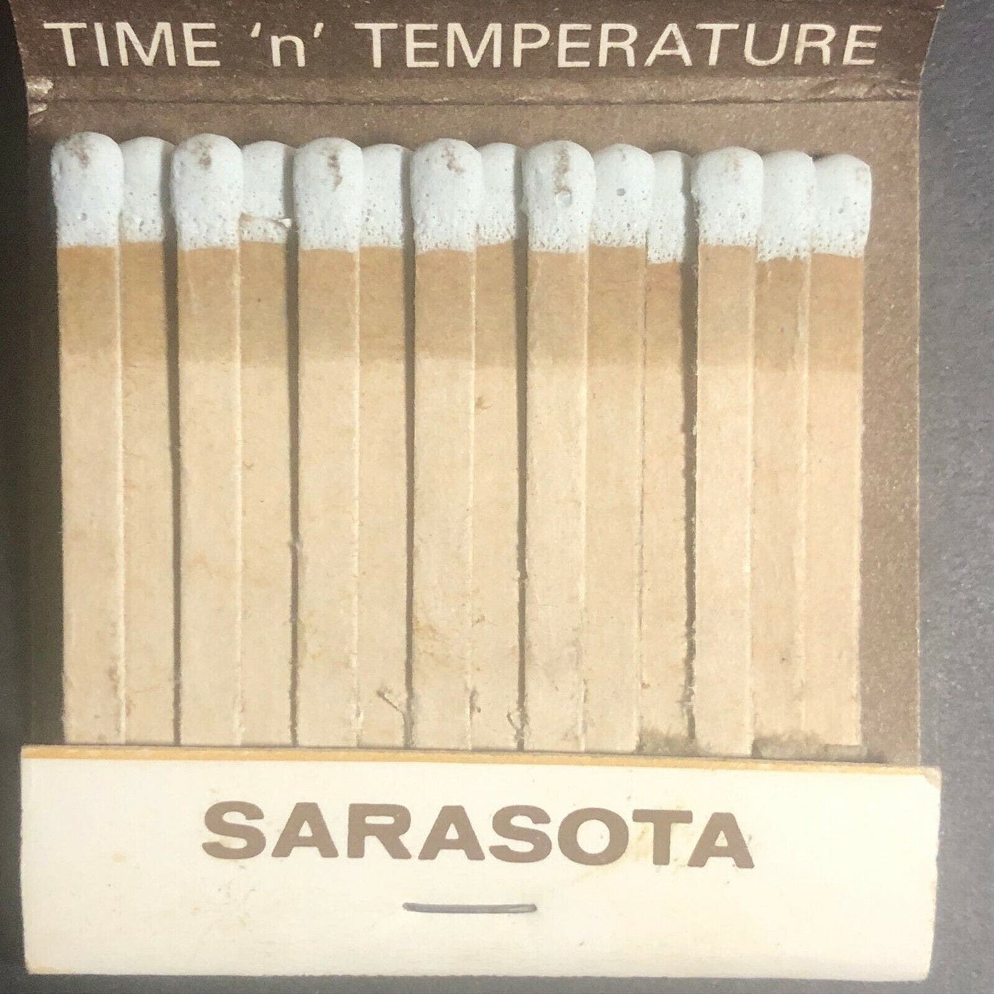 60's-70's Full Matchbook "First Federal and Loan of Sarasota" FL