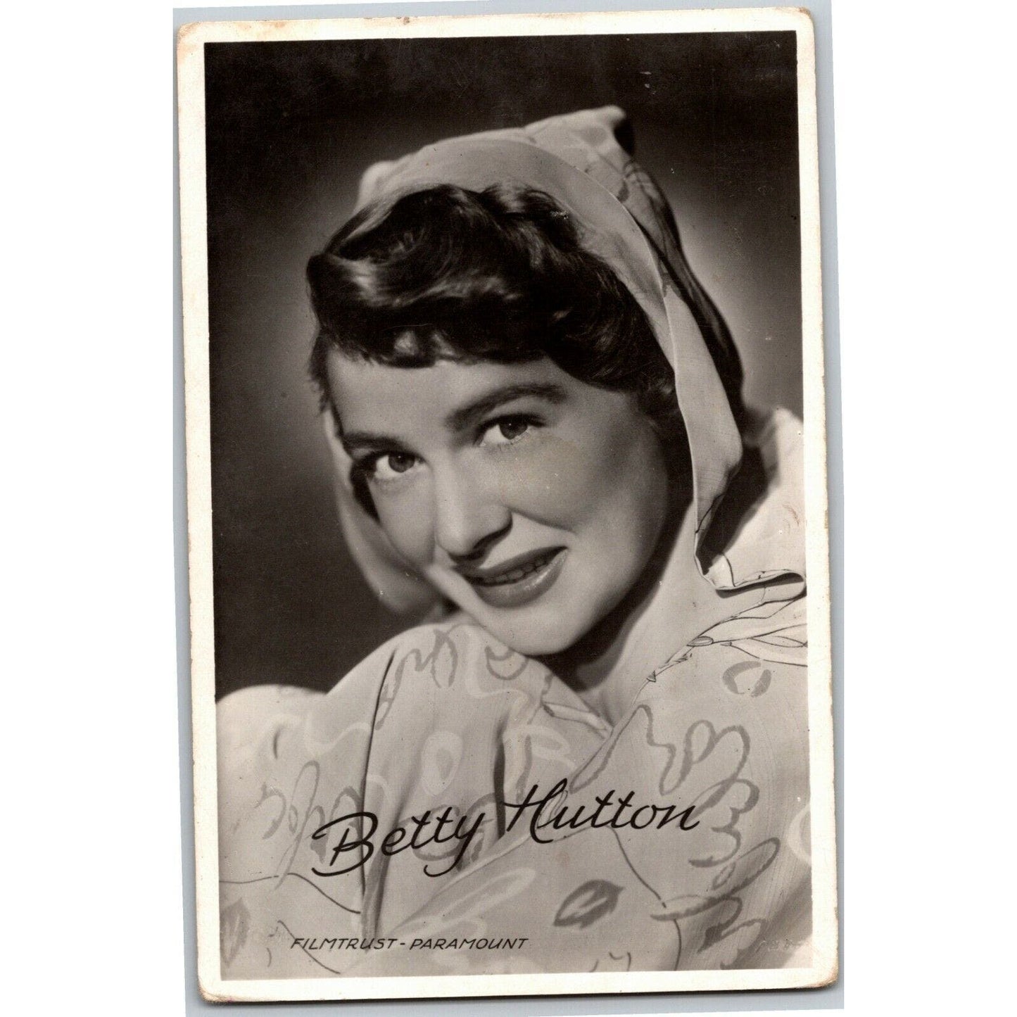 Betty Hutton "Filmtrust / Paramount" RPPC - Ken Prag Collection