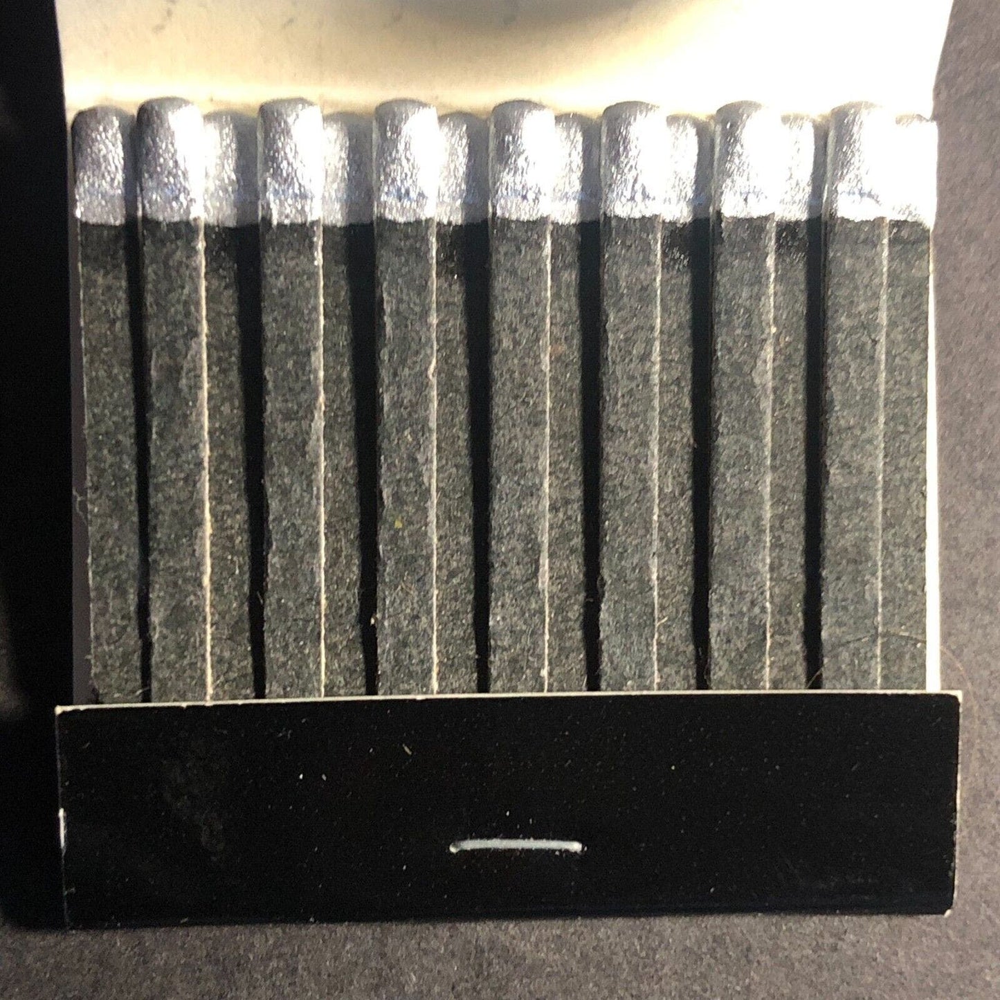 Hyatt Regency Savanna Riverfront Full Matchbook c1980's Silver Tips