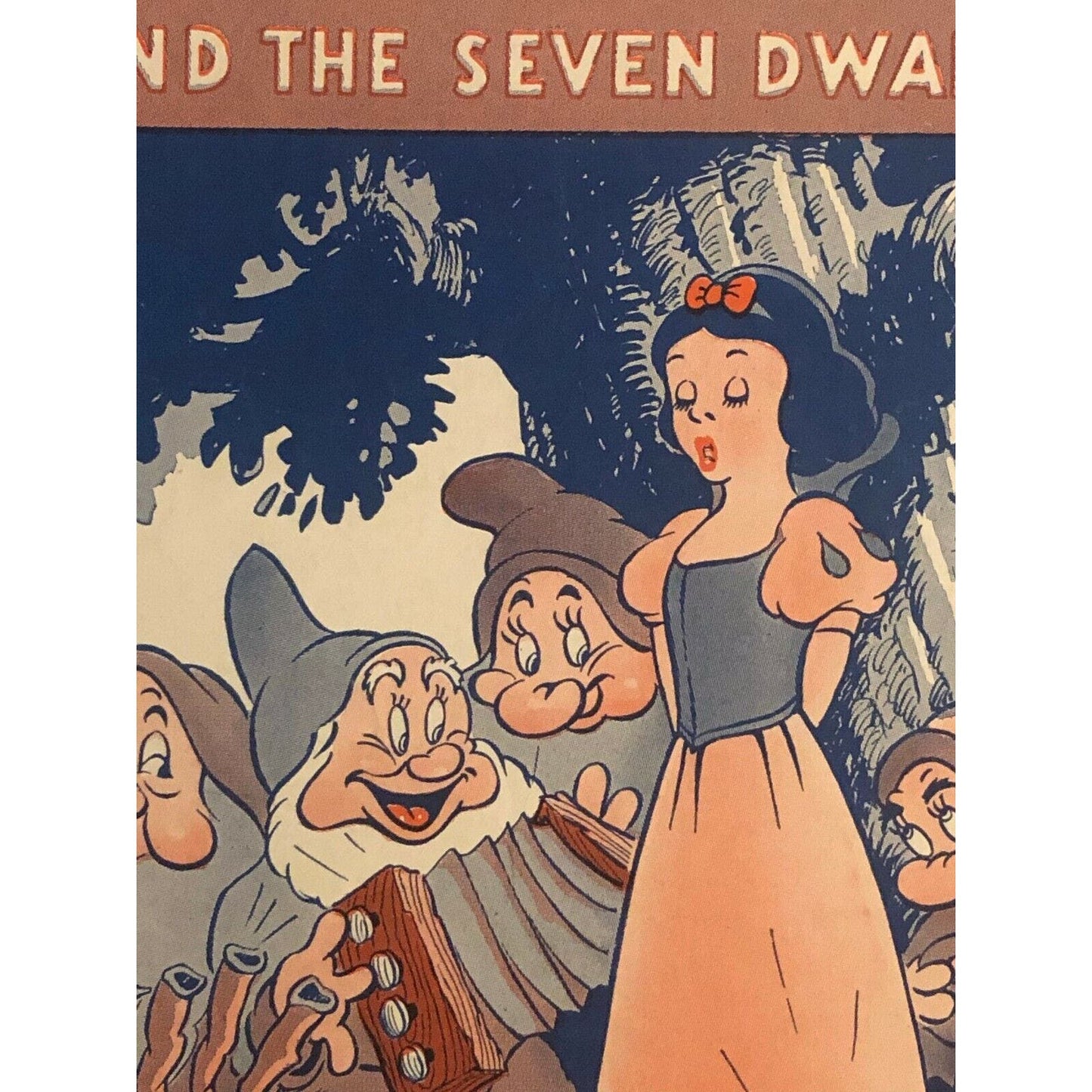 1930's Disney Sheet Music - "Some Day My Prince Will Come" from "Snow White"