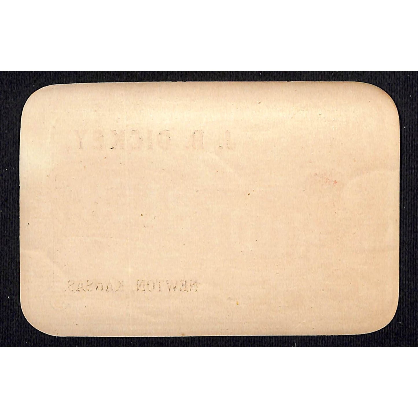 J.B. Dickey Root Beer Paper Label Newton, Kansas NOS Scarce VGC c1890-1900