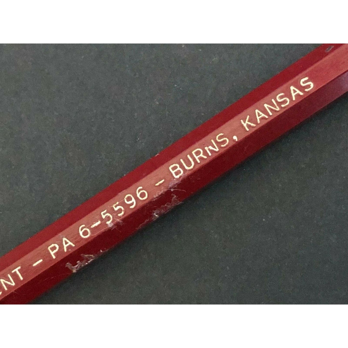 c1940's-50's "Jack Boyd, Agent Burns, KS" Mechanical Advertising Pencil