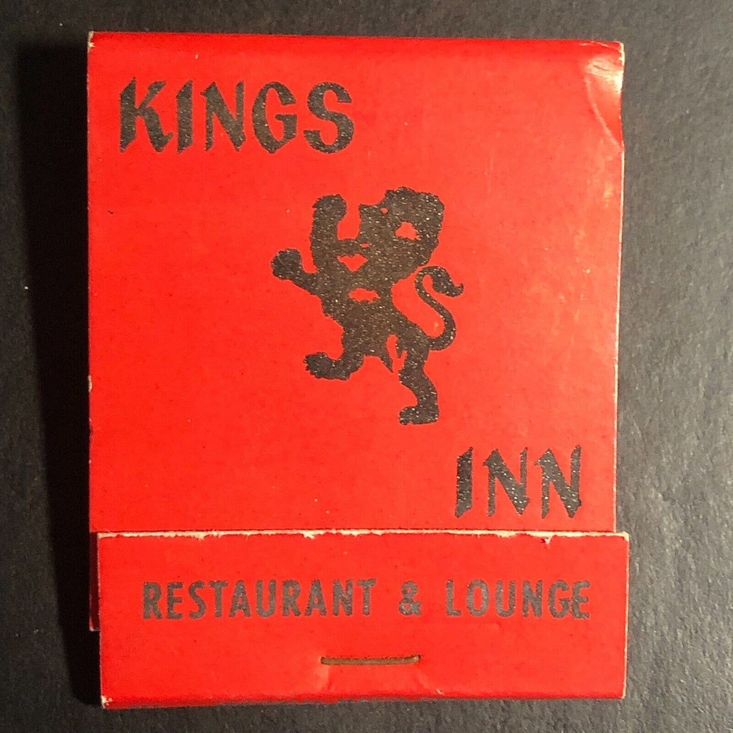 King's Inn / Peasants Pub Oak Lawn, IL Full Matchbook c1974-84 VGC