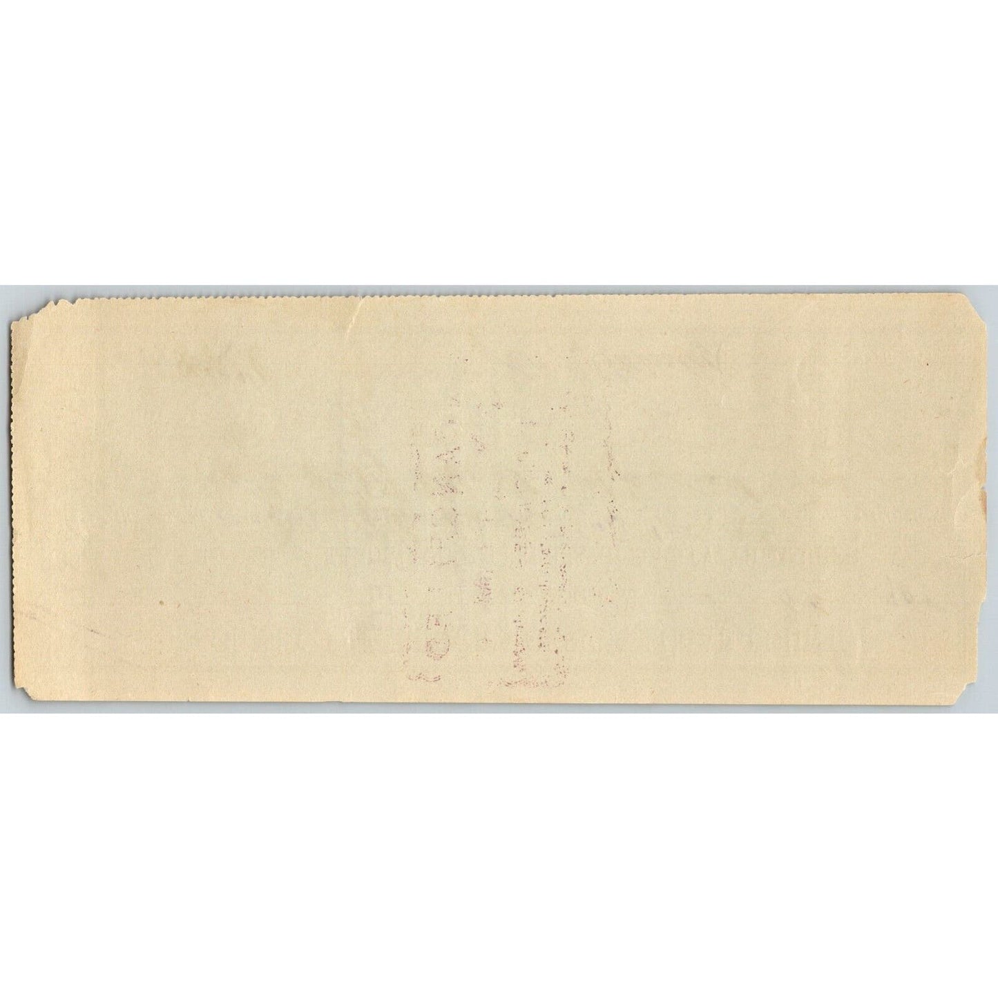 Guthrie, Oklahoma 1901 County Treasurer's Office Payment Receipt - Scarce