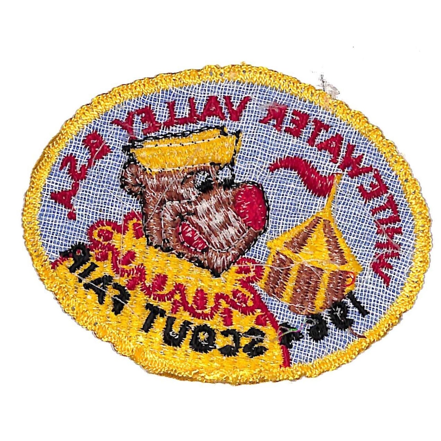 BSA Patch Whitewater Valley 1964 Scout Fair - Circus Big Top