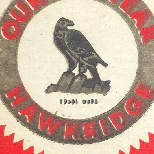 1960's-70's Full Matchbook Hawkridge Bros. Steel Alum - Boston, MA Waterbury, CT