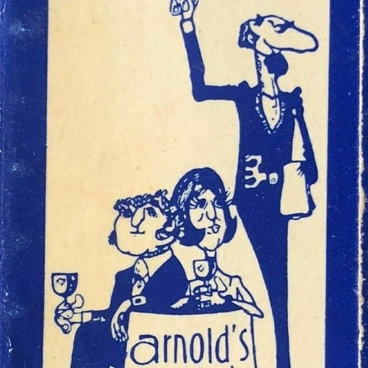 1970's-80's Vintage Full Matchbook - Arnold's Sanford Barn Restaurant Hamden, CT